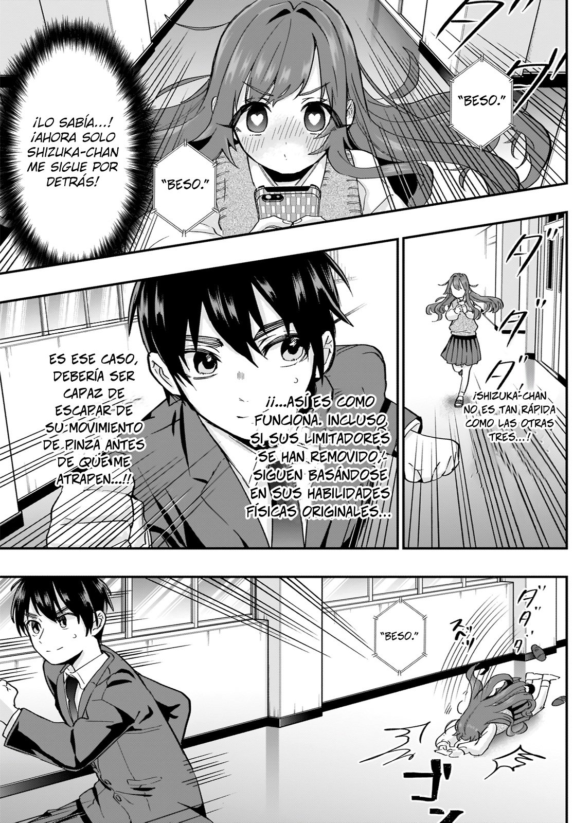 Kimi no koto ga Dai Dai Dai Dai Daisuki na 100-nin no Kanojo Capitulo 12: Pánico de zombis besadores página 6