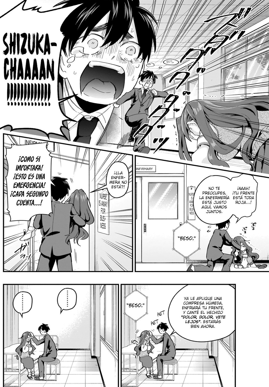 Kimi no koto ga Dai Dai Dai Dai Daisuki na 100-nin no Kanojo Capitulo 12: Pánico de zombis besadores página 7