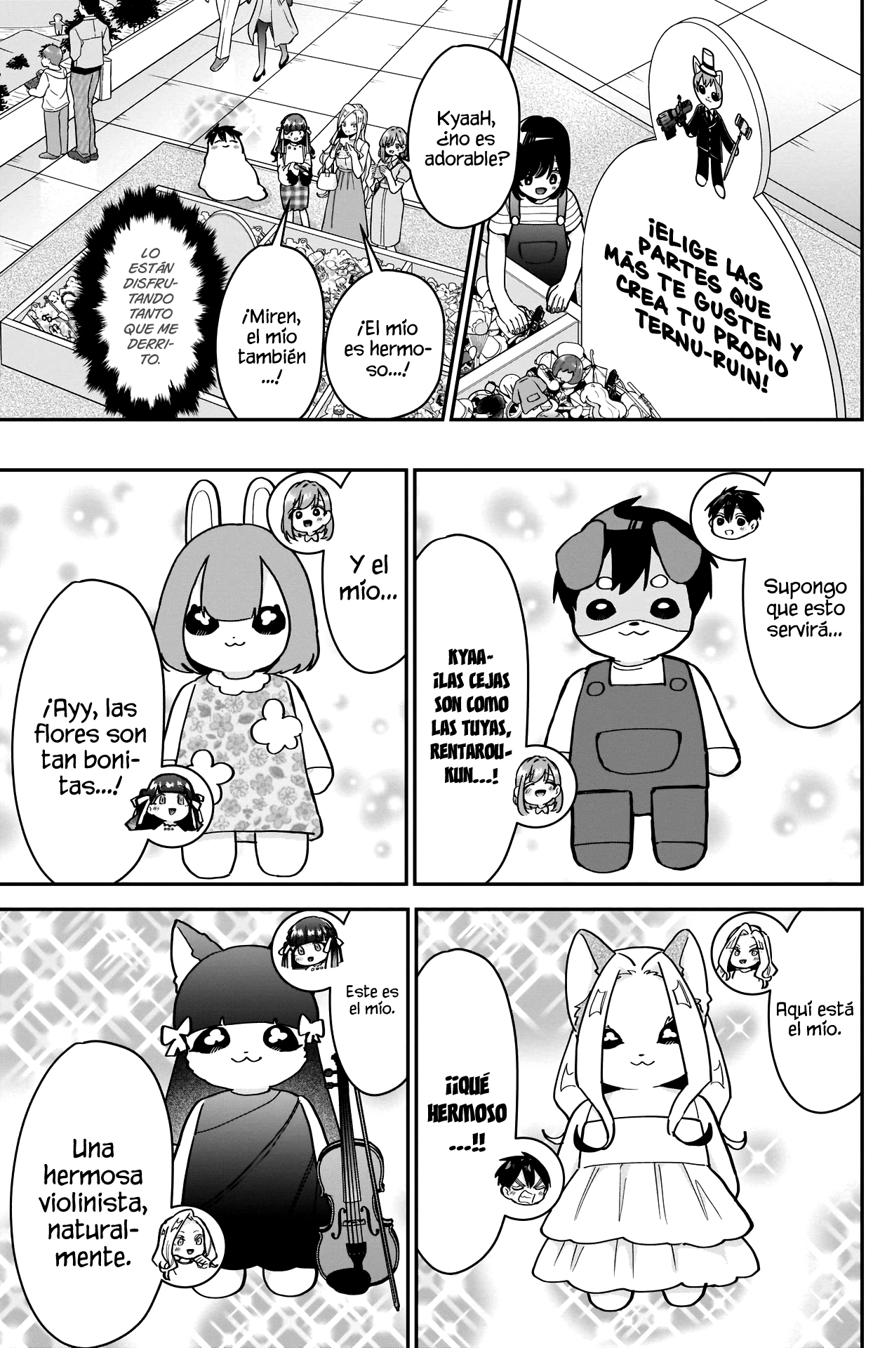 Kimi no koto ga Dai Dai Dai Dai Daisuki na 100-nin no Kanojo Capitulo 121: ¿Te gustan las citas con damas? página 3
