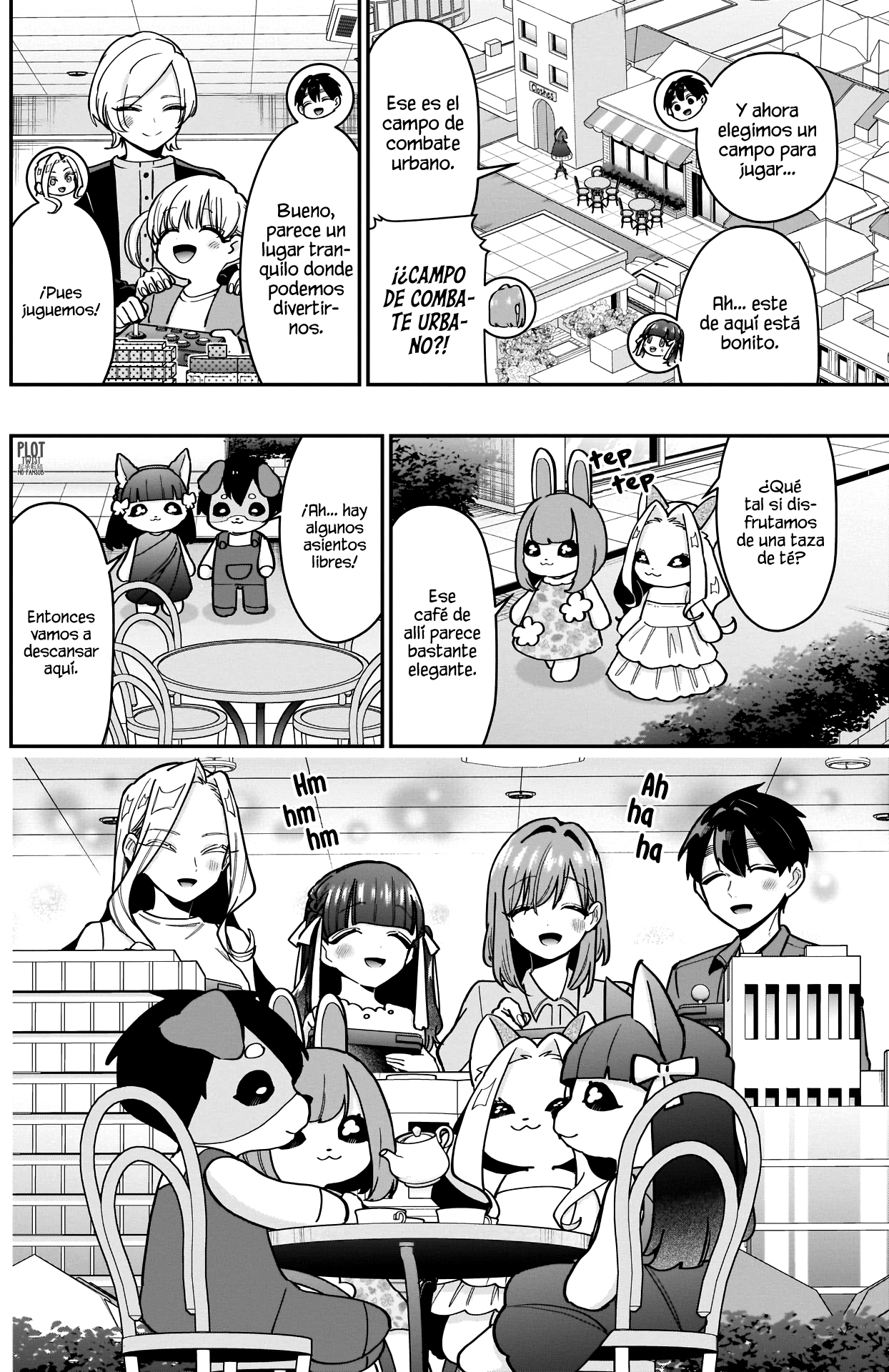 Kimi no koto ga Dai Dai Dai Dai Daisuki na 100-nin no Kanojo Capitulo 121: ¿Te gustan las citas con damas? página 4