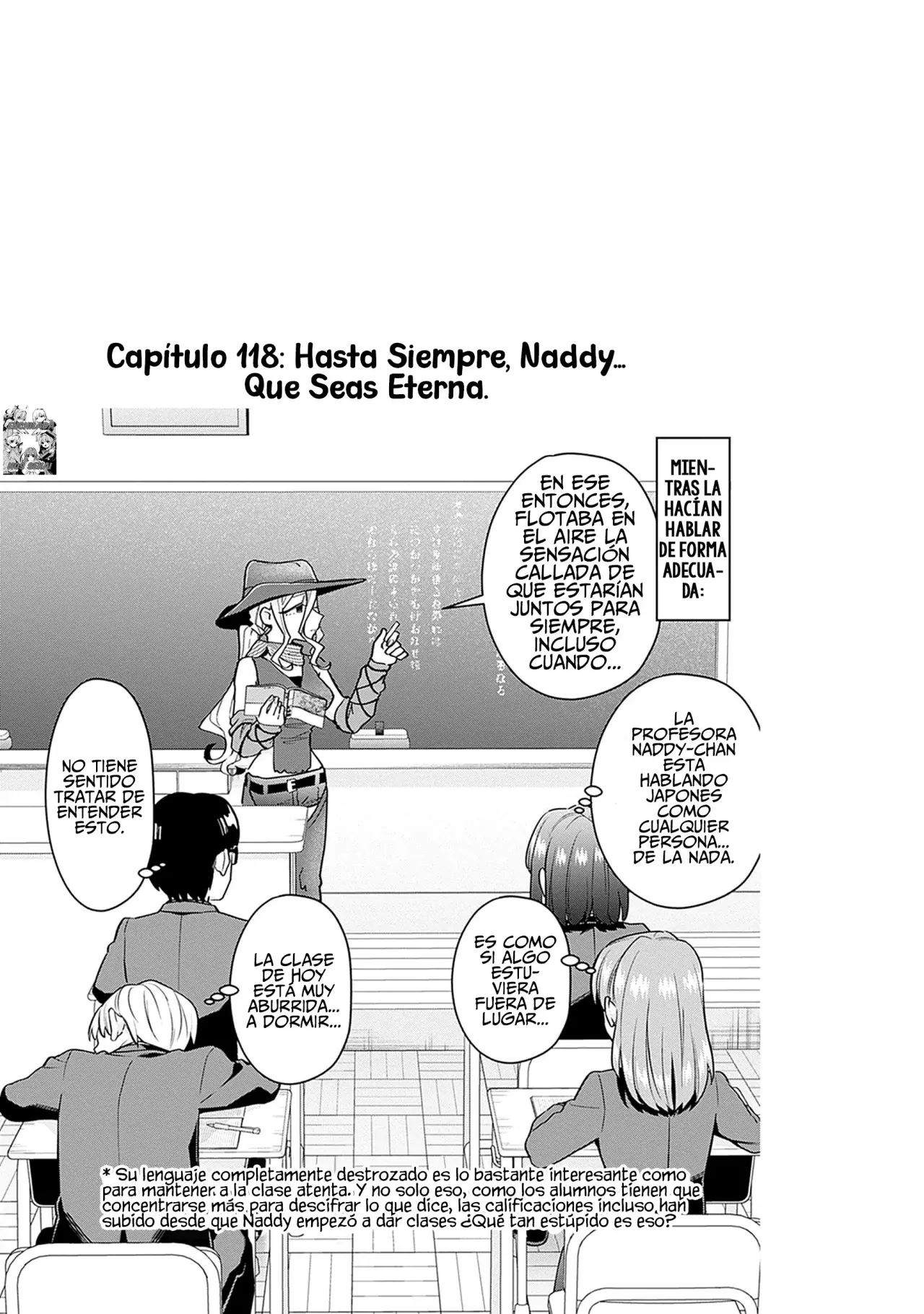 Kimi no koto ga Dai Dai Dai Dai Daisuki na 100-nin no Kanojo Capitulo 122.5: Mi primer Je Je Je página 11