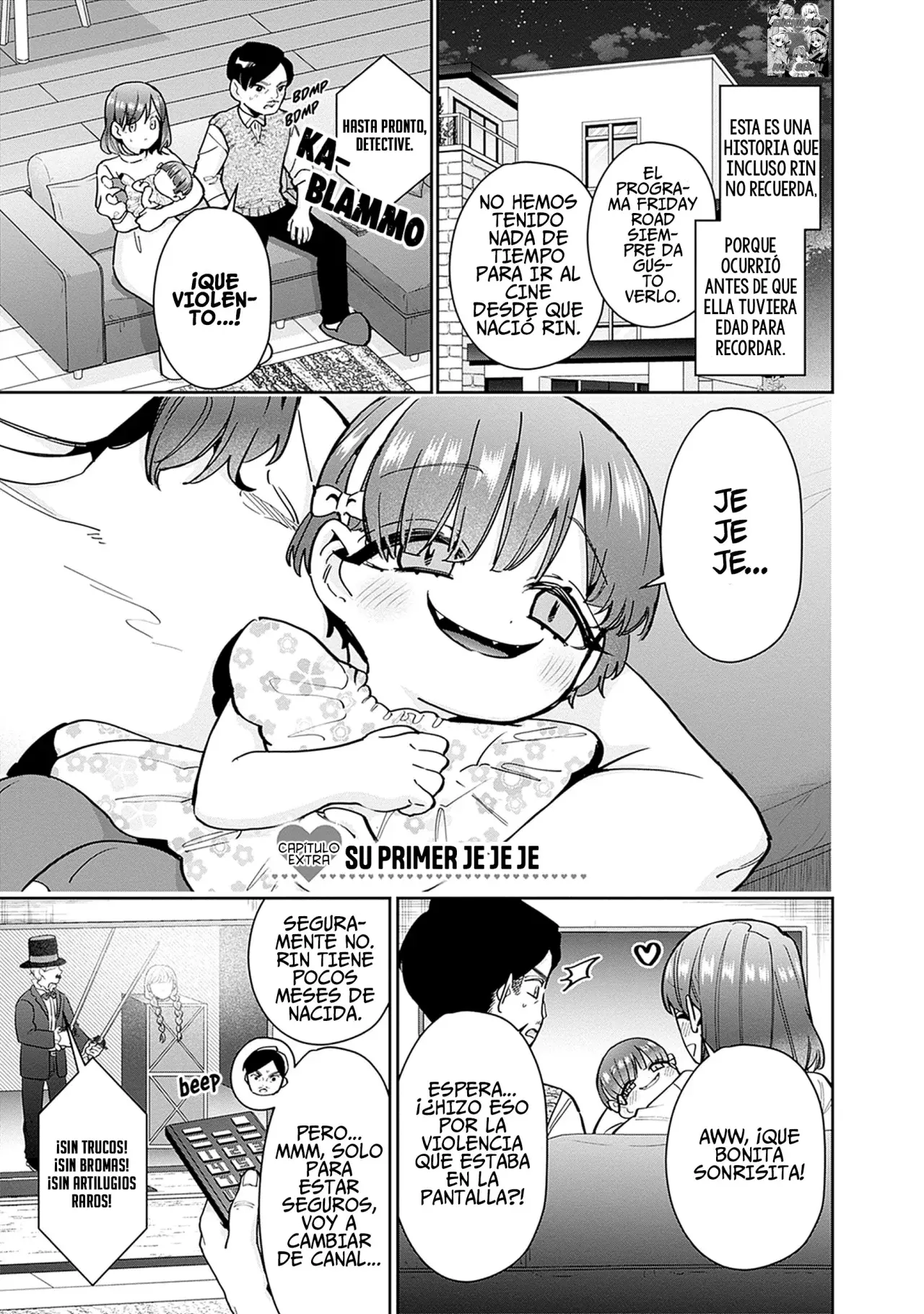 Kimi no koto ga Dai Dai Dai Dai Daisuki na 100-nin no Kanojo Capitulo 122.5: Mi primer Je Je Je página 16