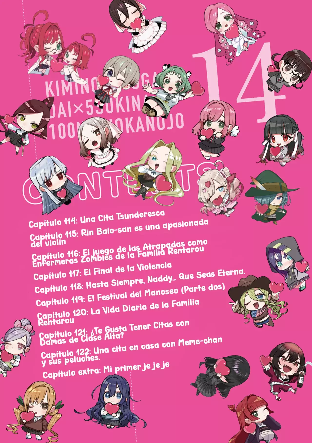 Kimi no koto ga Dai Dai Dai Dai Daisuki na 100-nin no Kanojo Capitulo 122.5: Mi primer Je Je Je página 6