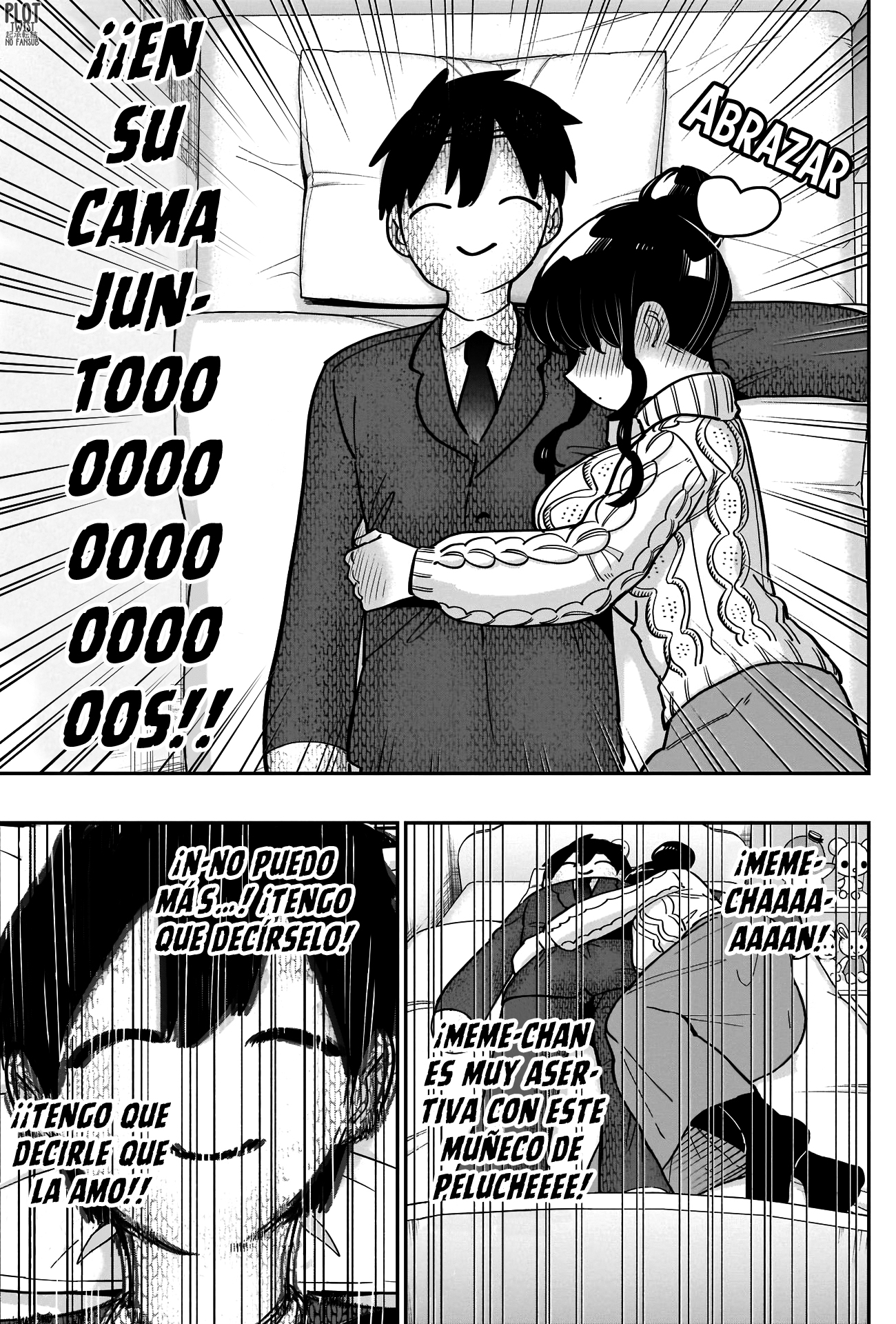 Kimi no koto ga Dai Dai Dai Dai Daisuki na 100-nin no Kanojo Capitulo 122: Una cita en casa de Meme-chan con sus peluchitos tejidos página 15