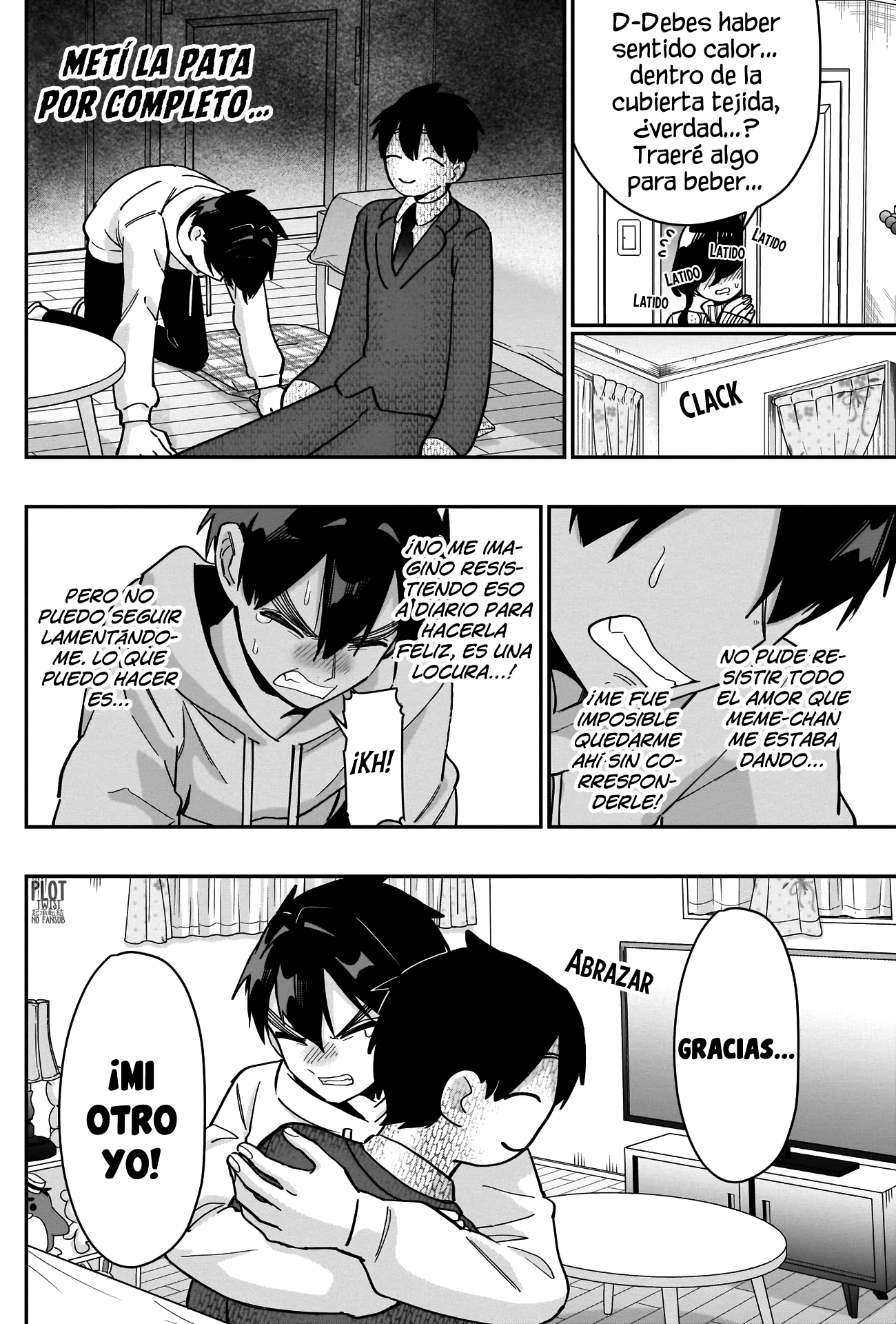 Kimi no koto ga Dai Dai Dai Dai Daisuki na 100-nin no Kanojo Capitulo 122: Una cita en casa de Meme-chan con sus peluchitos tejidos página 17