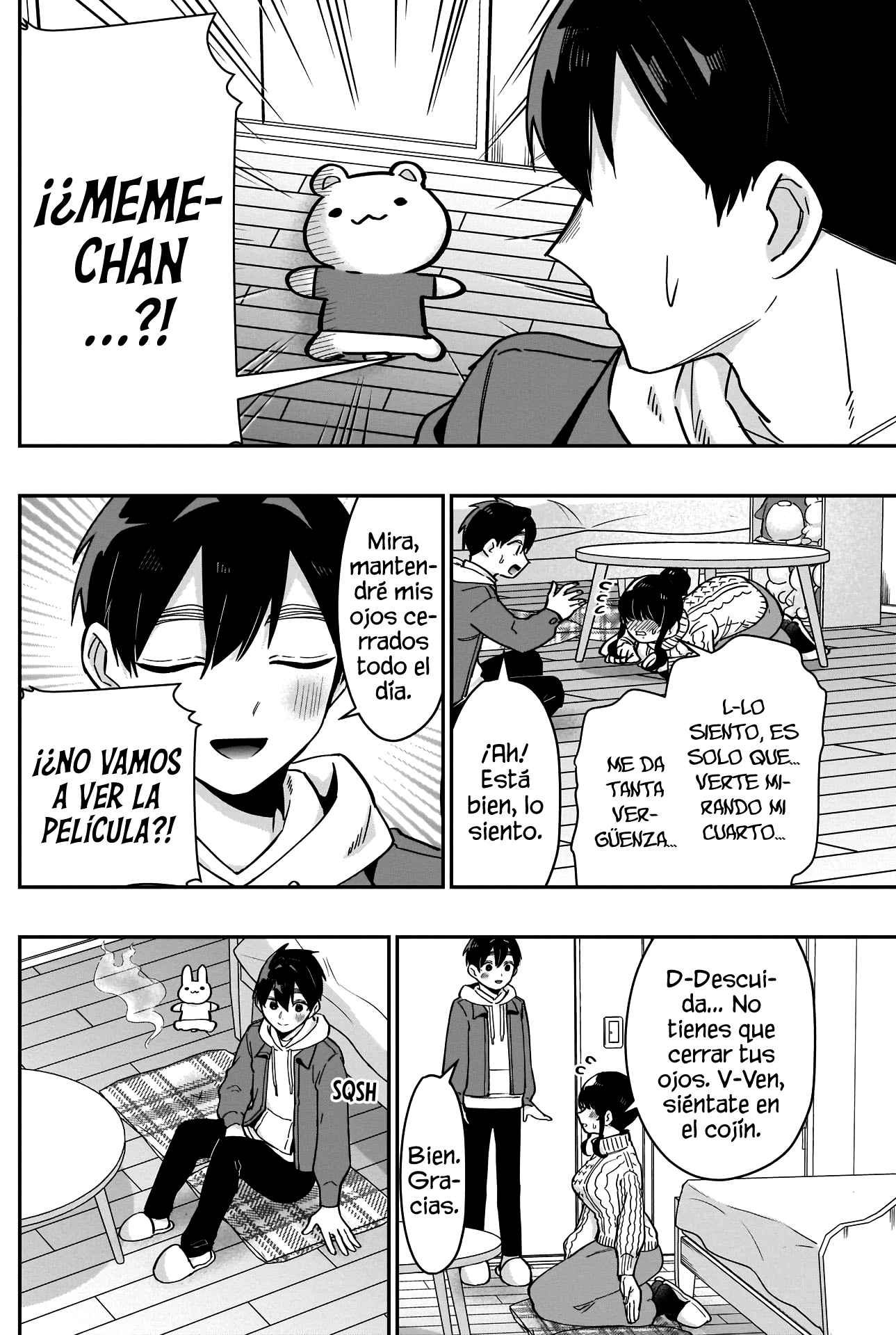 Kimi no koto ga Dai Dai Dai Dai Daisuki na 100-nin no Kanojo Capitulo 122: Una cita en casa de Meme-chan con sus peluchitos tejidos página 2