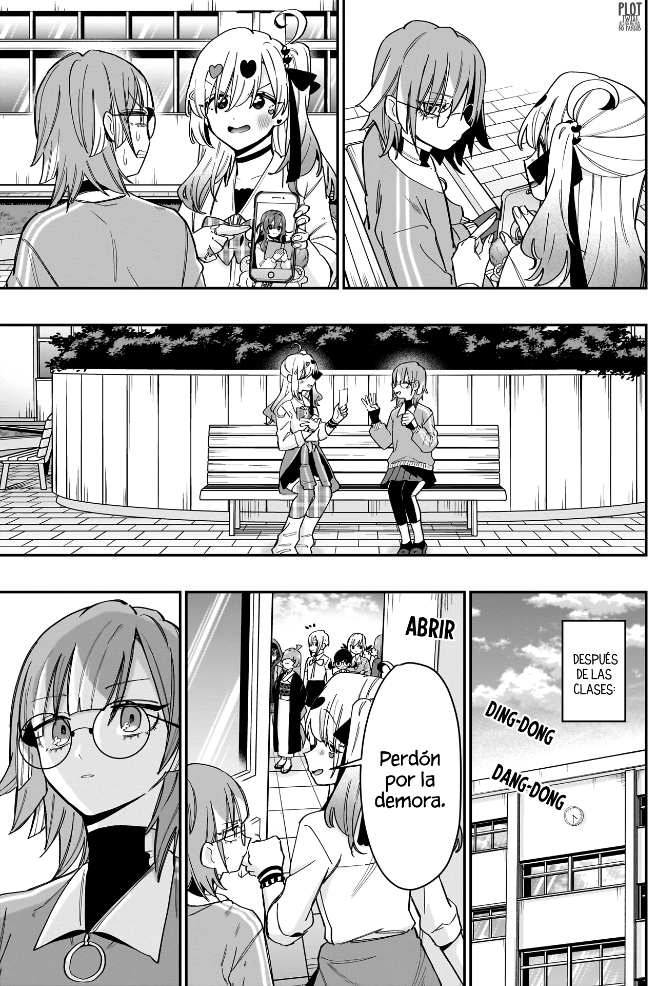 Kimi no koto ga Dai Dai Dai Dai Daisuki na 100-nin no Kanojo Capitulo 124: 1 y 1 en el grupo 1 de 1er año página 12