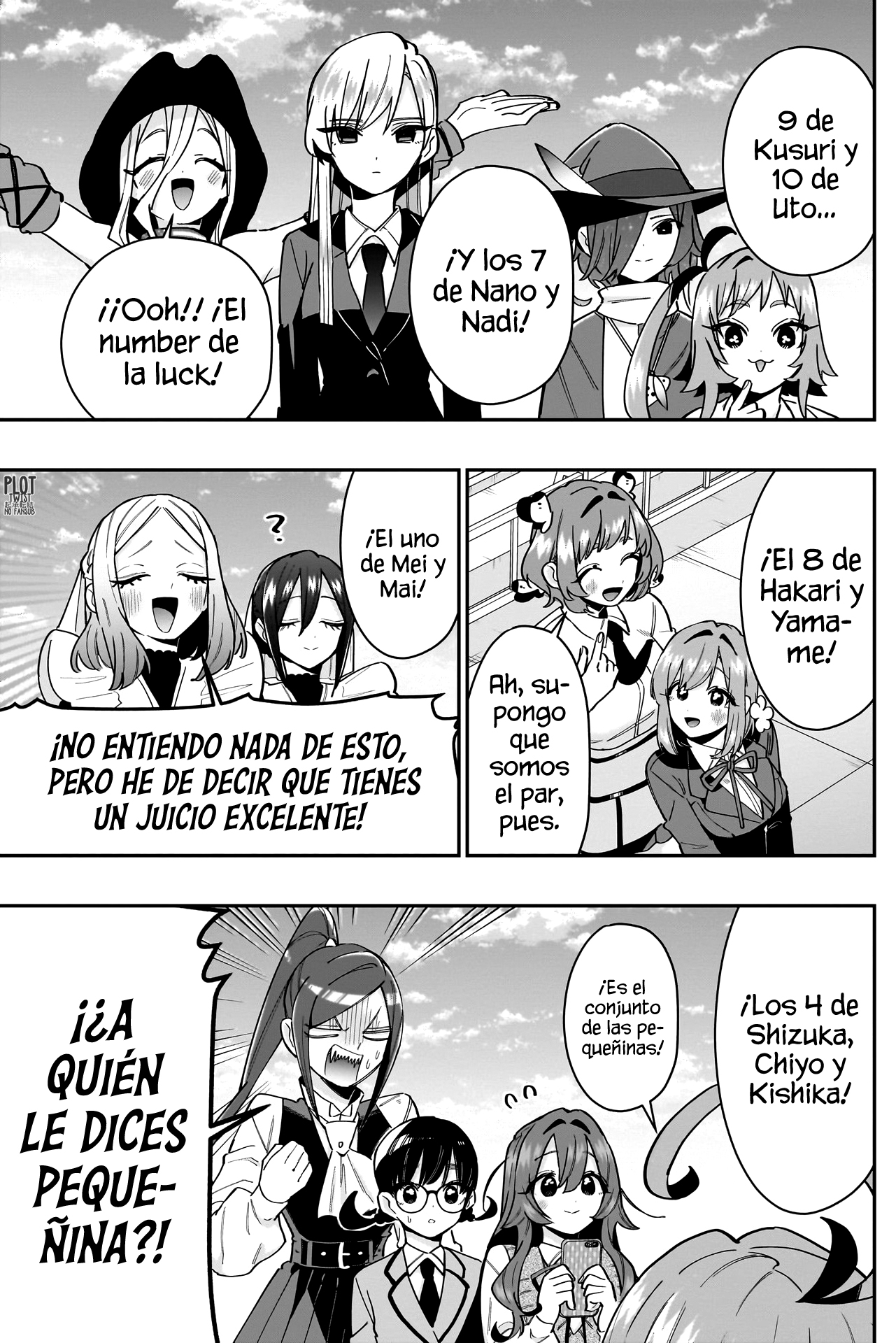Kimi no koto ga Dai Dai Dai Dai Daisuki na 100-nin no Kanojo Capitulo 124: 1 y 1 en el grupo 1 de 1er año página 14