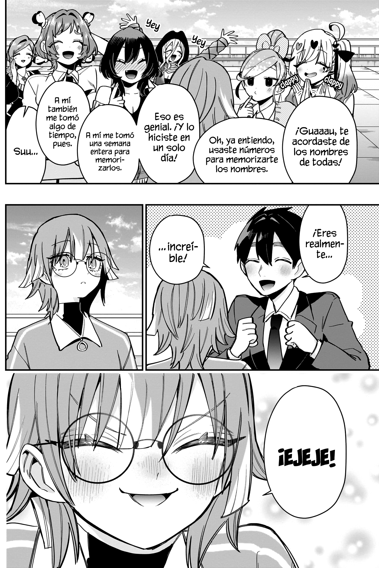 Kimi no koto ga Dai Dai Dai Dai Daisuki na 100-nin no Kanojo Capitulo 124: 1 y 1 en el grupo 1 de 1er año página 17