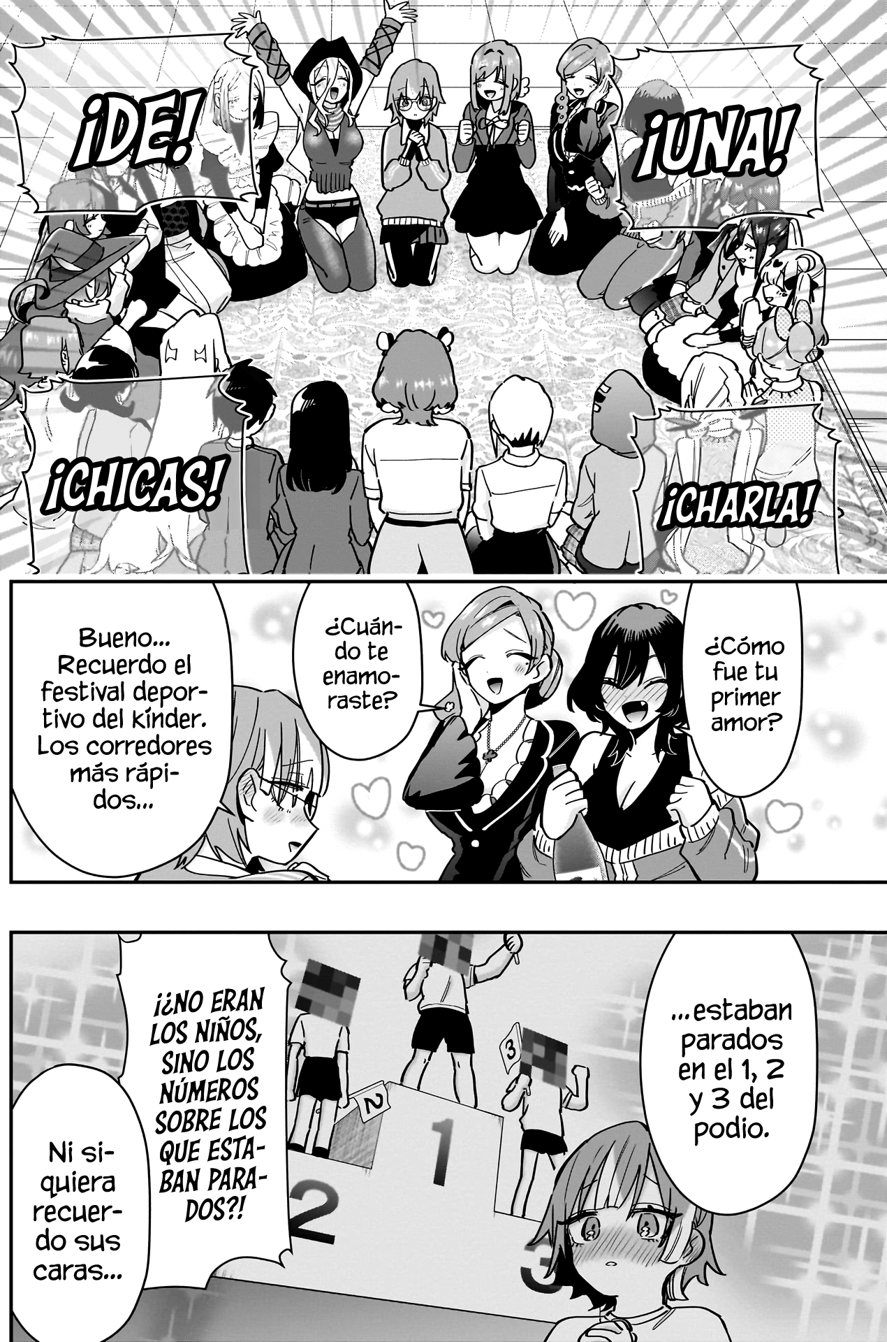 Kimi no koto ga Dai Dai Dai Dai Daisuki na 100-nin no Kanojo Capitulo 124: 1 y 1 en el grupo 1 de 1er año página 3
