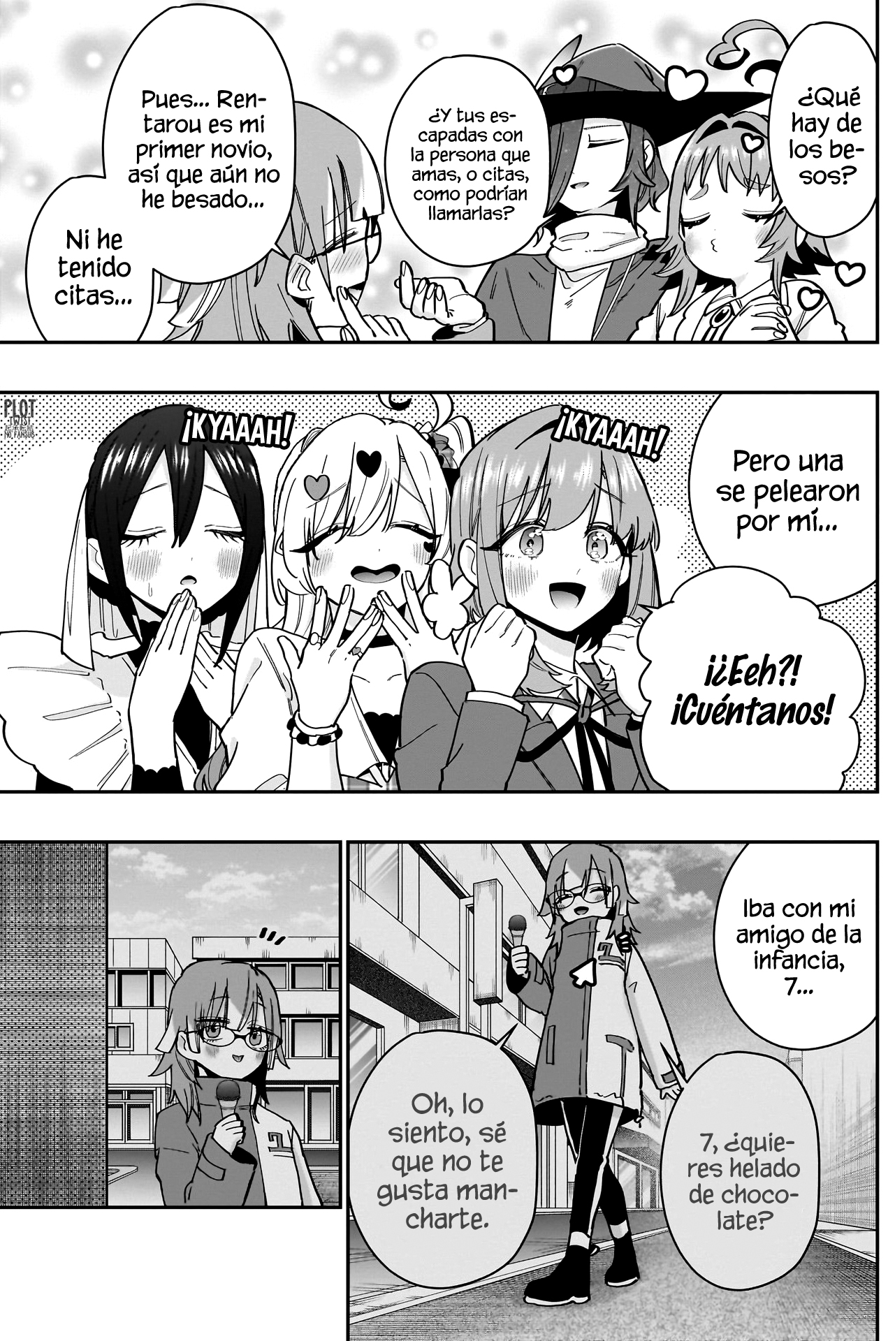 Kimi no koto ga Dai Dai Dai Dai Daisuki na 100-nin no Kanojo Capitulo 124: 1 y 1 en el grupo 1 de 1er año página 4