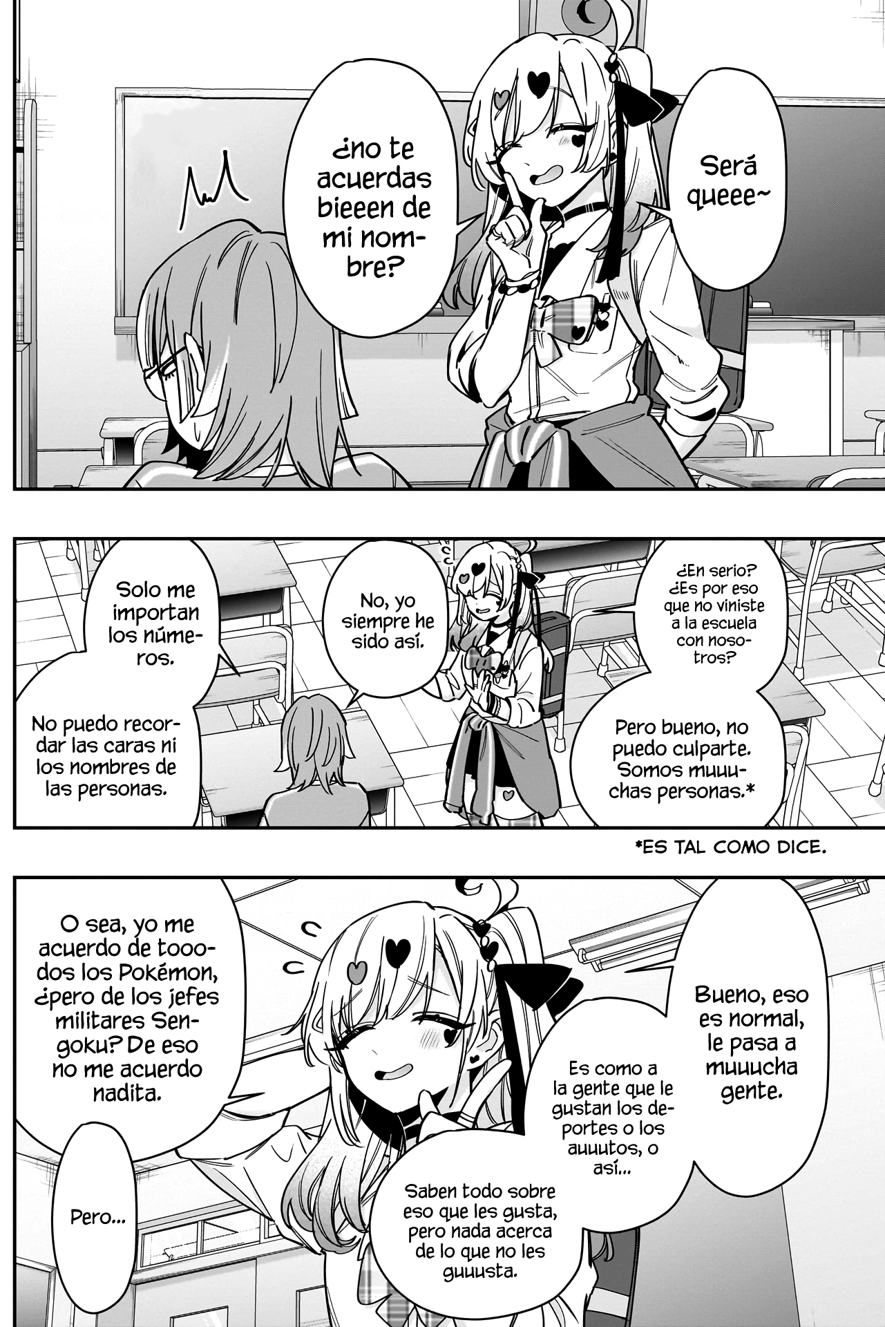 Kimi no koto ga Dai Dai Dai Dai Daisuki na 100-nin no Kanojo Capitulo 124: 1 y 1 en el grupo 1 de 1er año página 7