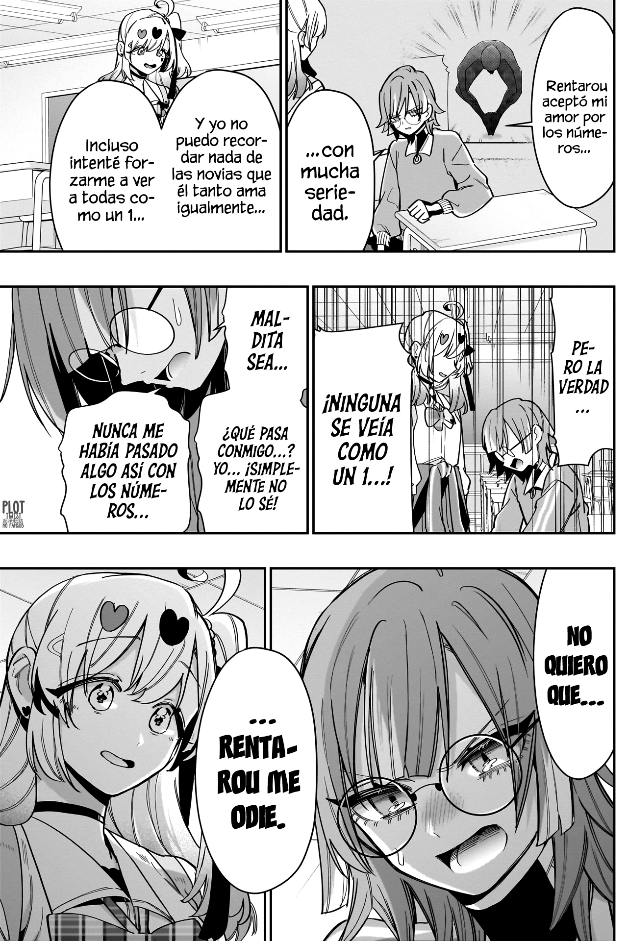 Kimi no koto ga Dai Dai Dai Dai Daisuki na 100-nin no Kanojo Capitulo 124: 1 y 1 en el grupo 1 de 1er año página 8