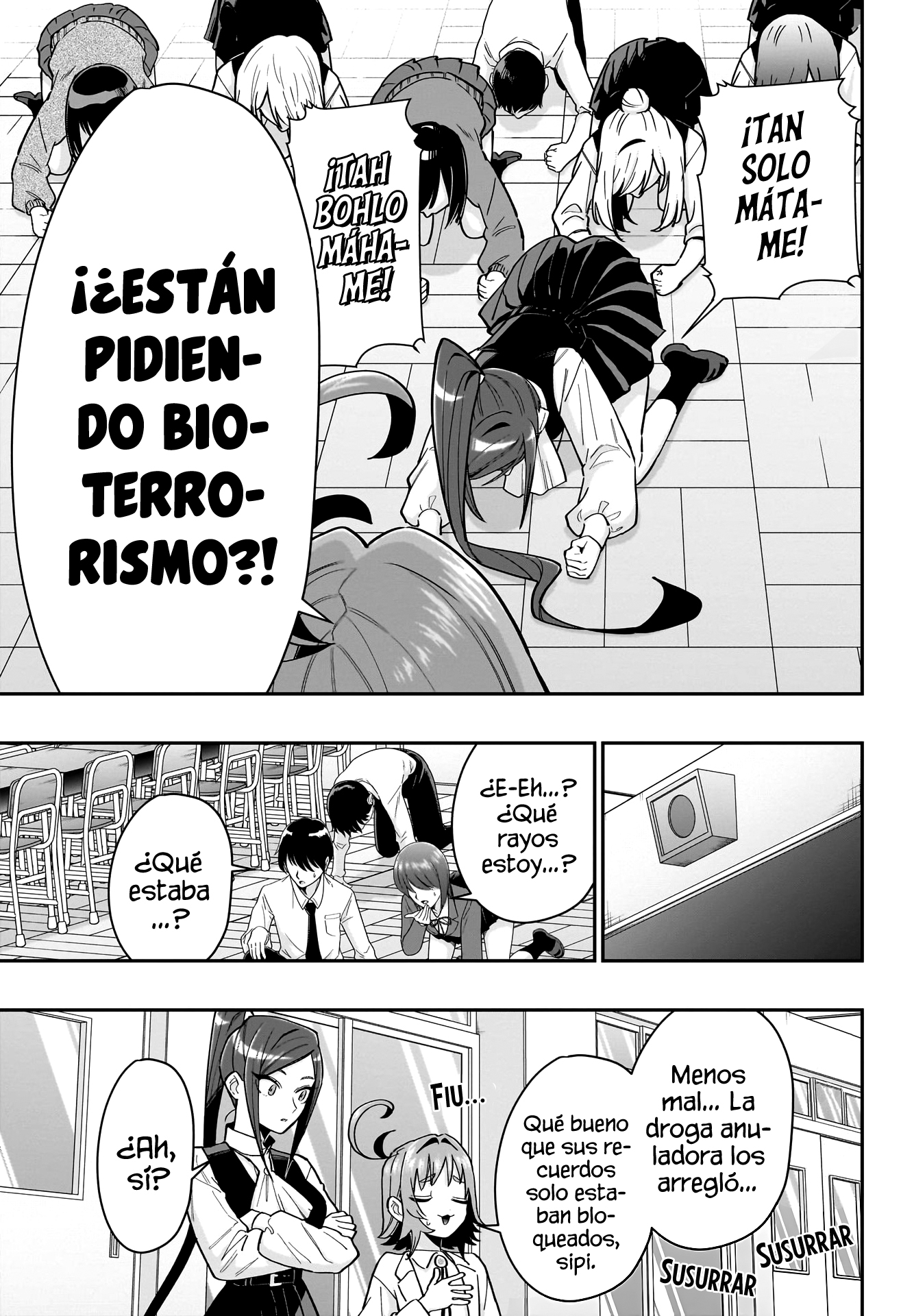 Kimi no koto ga Dai Dai Dai Dai Daisuki na 100-nin no Kanojo Capitulo 125: Kusuri y Kishika son compañeras de clase página 16