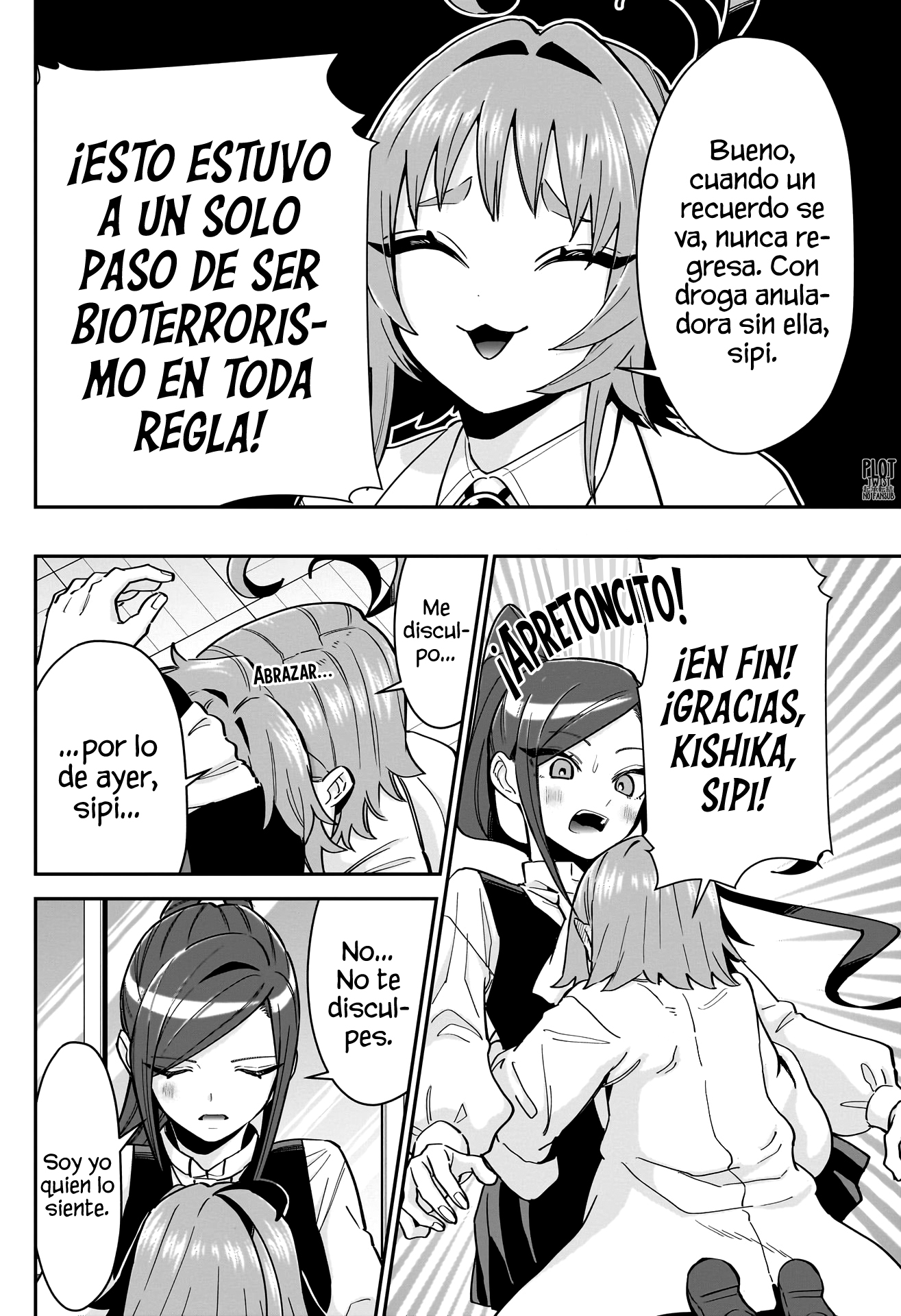 Kimi no koto ga Dai Dai Dai Dai Daisuki na 100-nin no Kanojo Capitulo 125: Kusuri y Kishika son compañeras de clase página 17