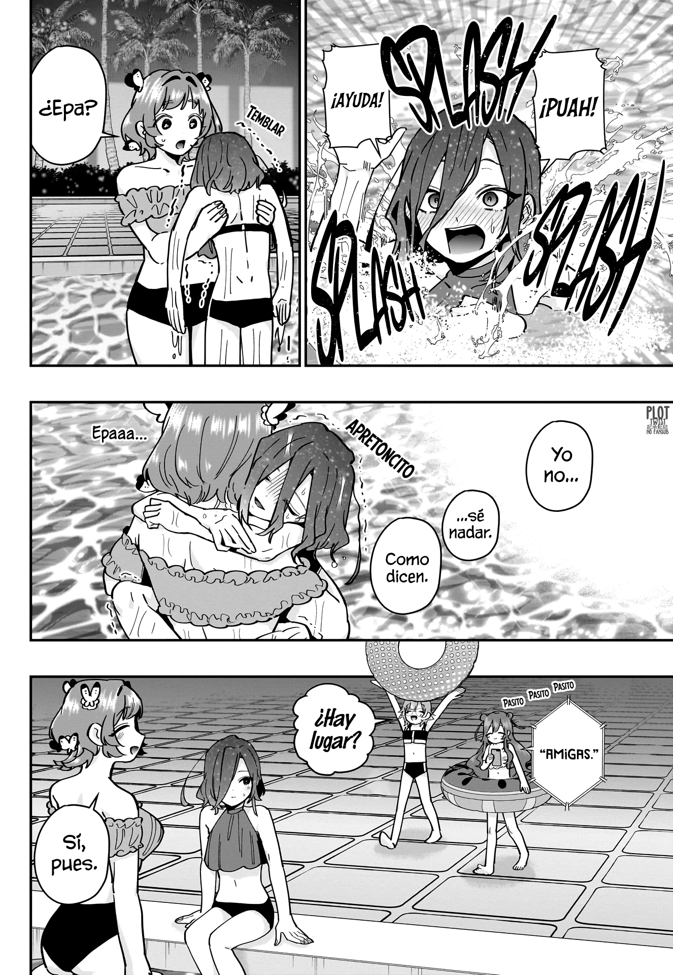 Kimi no koto ga Dai Dai Dai Dai Daisuki na 100-nin no Kanojo Capitulo 127: Piscina nocturna página 10