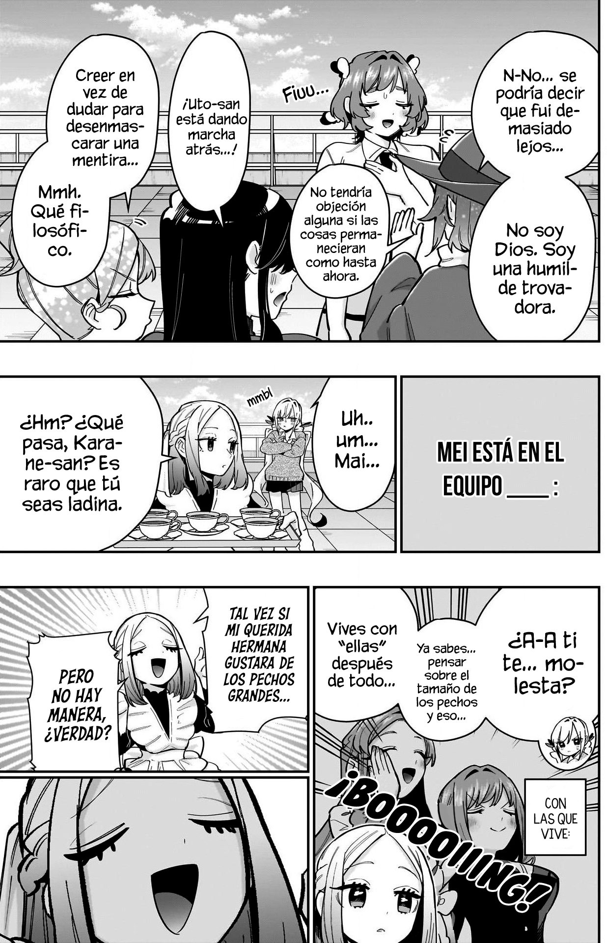 Kimi no koto ga Dai Dai Dai Dai Daisuki na 100-nin no Kanojo Capitulo 130: El día a día de la familia Rentarou (Parte Dos) página 13