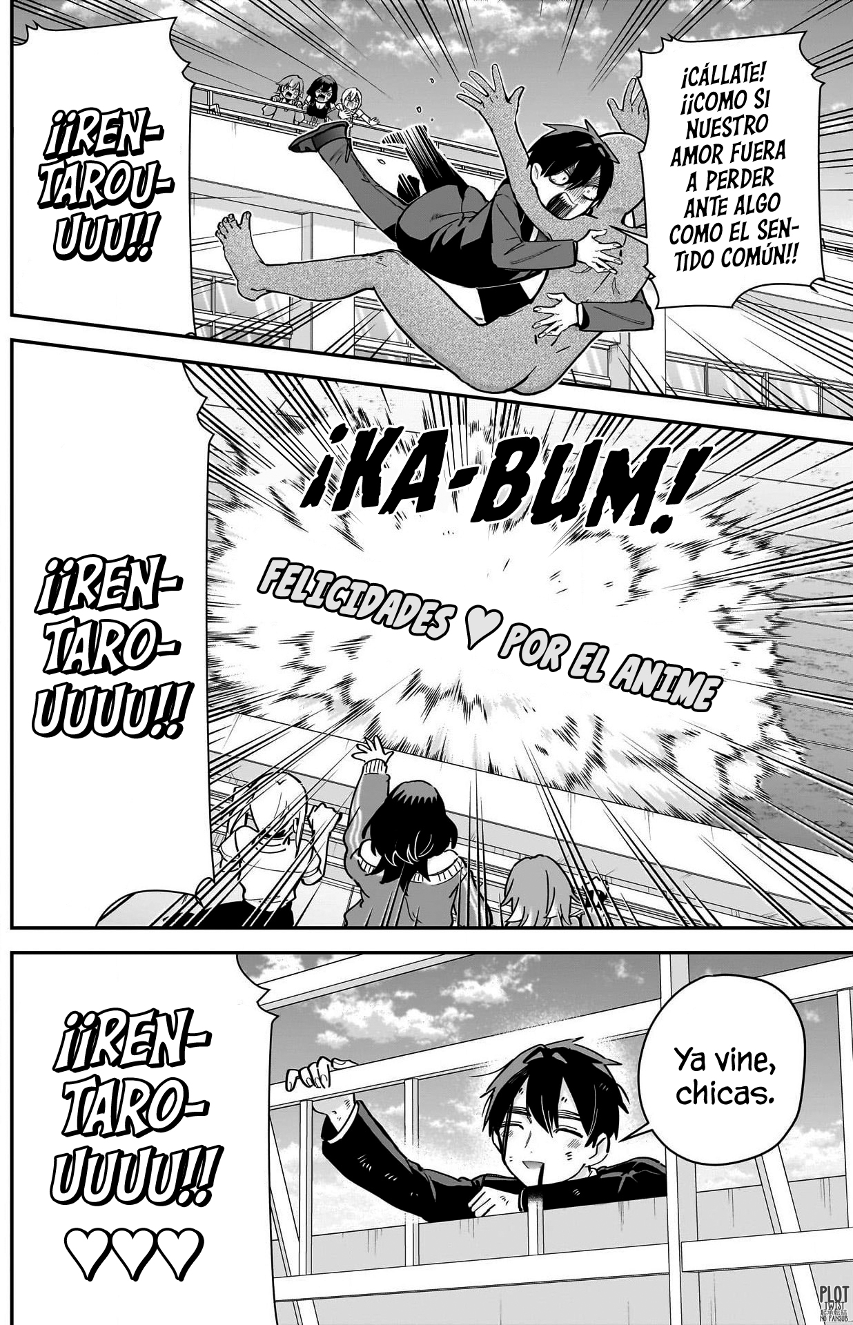Kimi no koto ga Dai Dai Dai Dai Daisuki na 100-nin no Kanojo Capitulo 130: El día a día de la familia Rentarou (Parte Dos) página 4