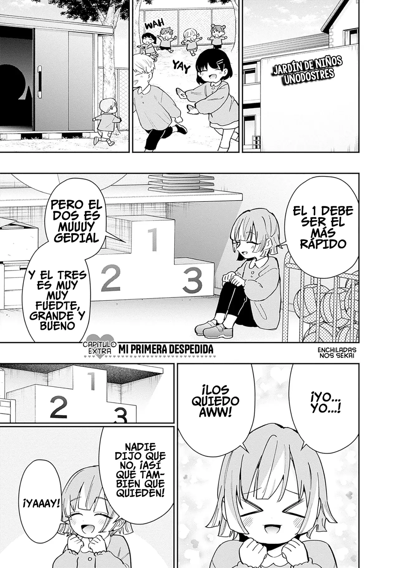 Kimi no koto ga Dai Dai Dai Dai Daisuki na 100-nin no Kanojo Capitulo 131.5: Mi Primera Despedida página 15