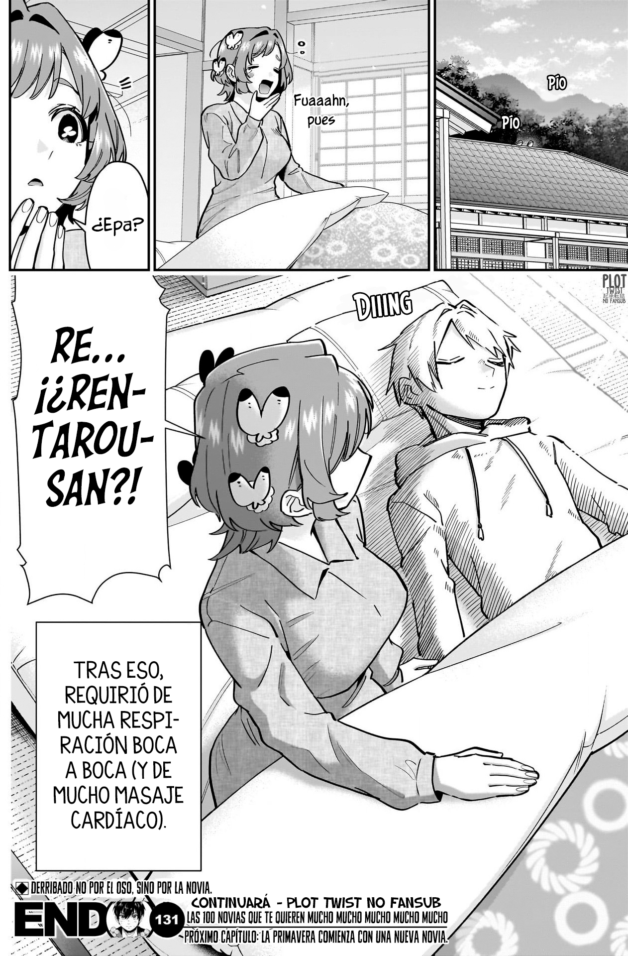 Kimi no koto ga Dai Dai Dai Dai Daisuki na 100-nin no Kanojo Capitulo 131: Problema tras problema en el Monte Té página 18
