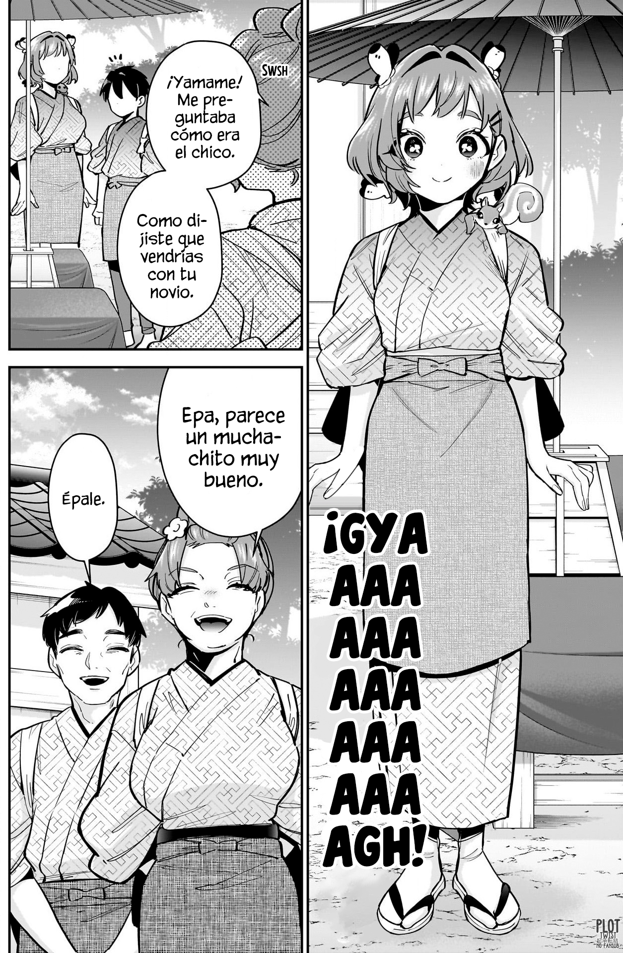 Kimi no koto ga Dai Dai Dai Dai Daisuki na 100-nin no Kanojo Capitulo 131: Problema tras problema en el Monte Té página 2