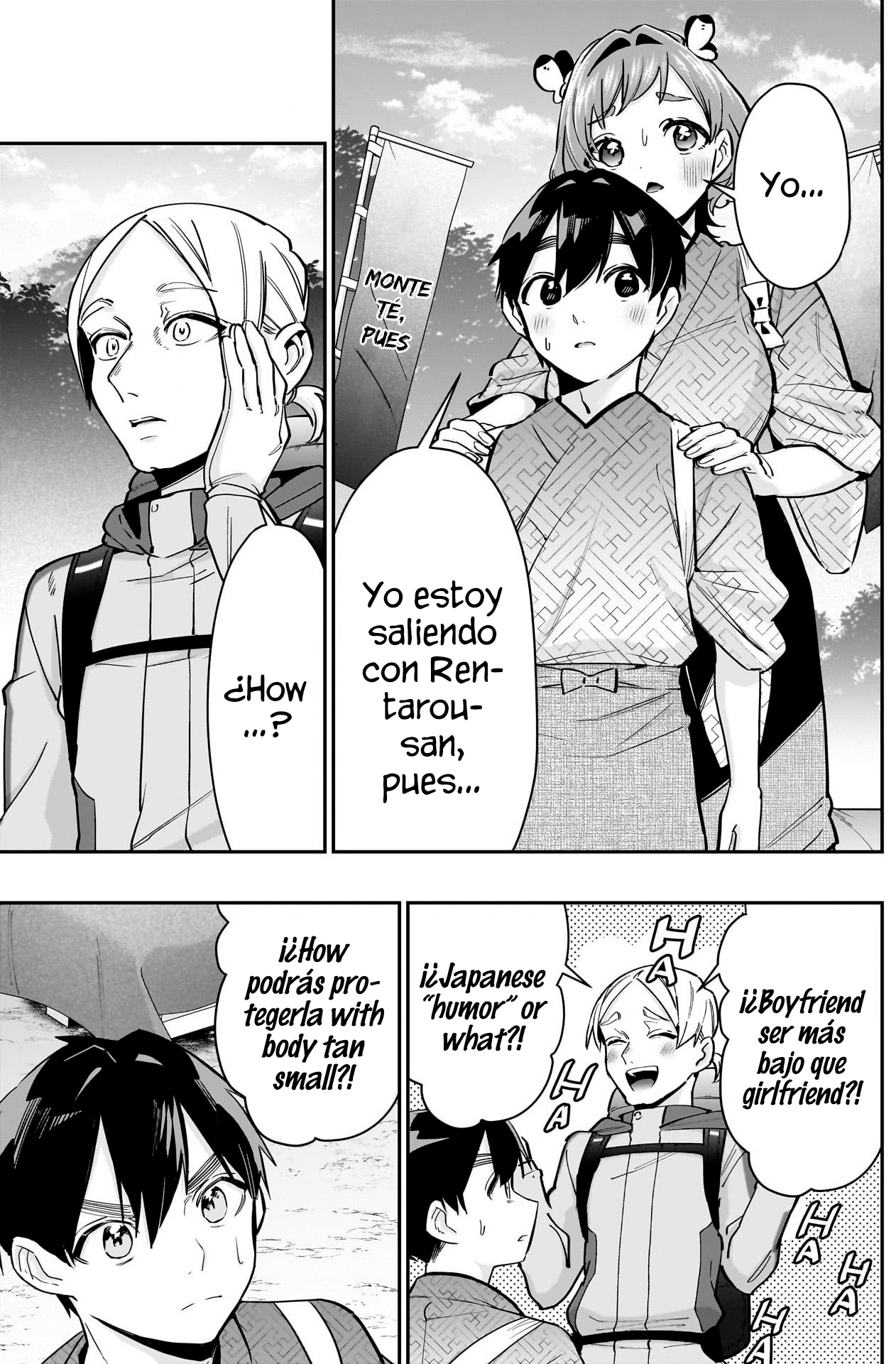 Kimi no koto ga Dai Dai Dai Dai Daisuki na 100-nin no Kanojo Capitulo 131: Problema tras problema en el Monte Té página 7
