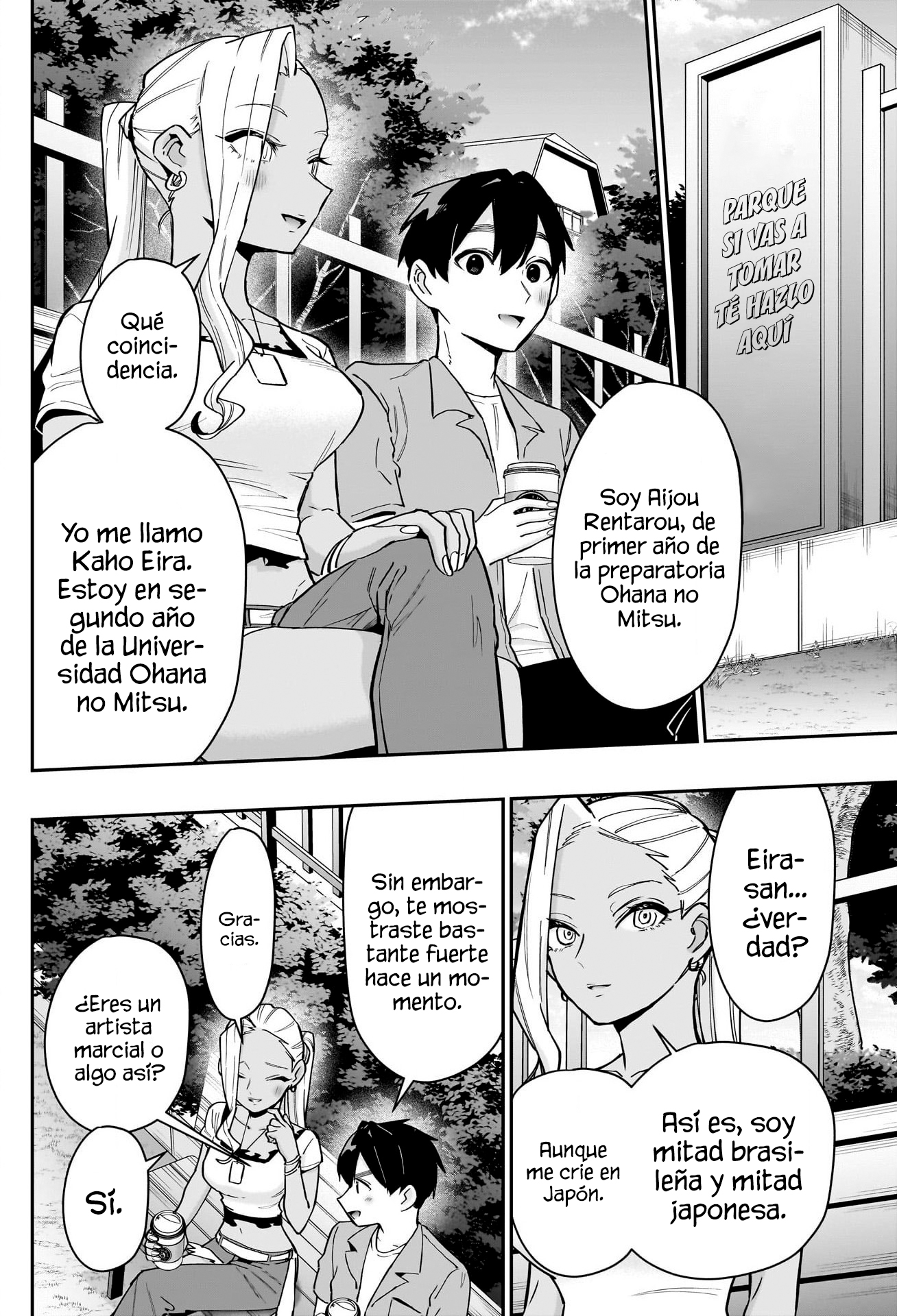 Kimi no koto ga Dai Dai Dai Dai Daisuki na 100-nin no Kanojo Capitulo 132: Kaho-san, la capoeirista página 5