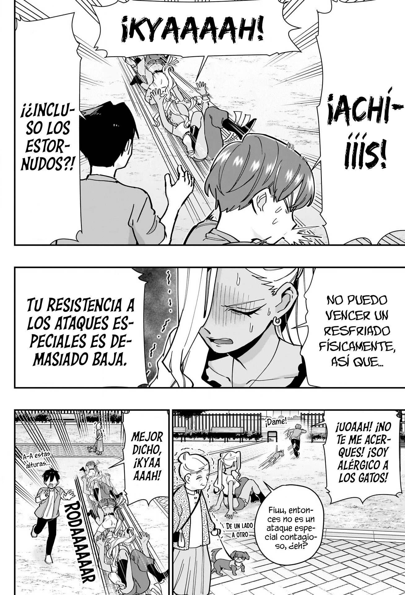 Kimi no koto ga Dai Dai Dai Dai Daisuki na 100-nin no Kanojo Capitulo 132: Kaho-san, la capoeirista página 9