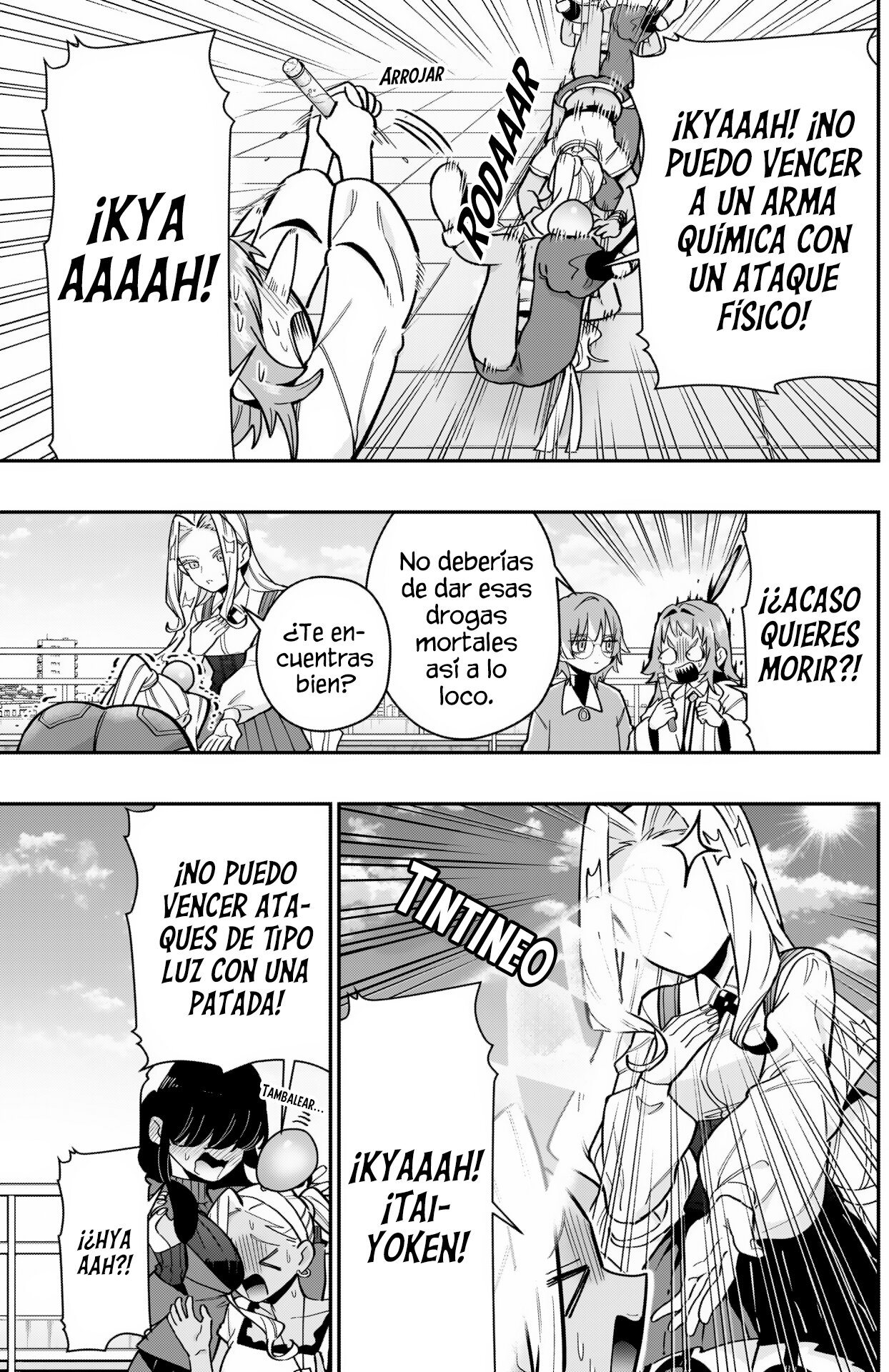 Kimi no koto ga Dai Dai Dai Dai Daisuki na 100-nin no Kanojo Capitulo 133: Jugando con una chica capoeirista página 14