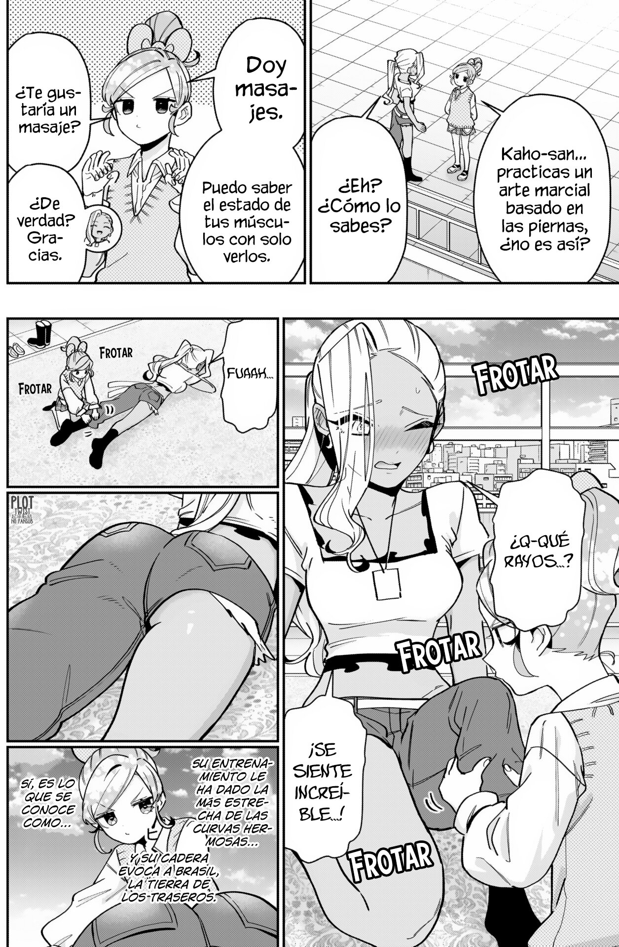 Kimi no koto ga Dai Dai Dai Dai Daisuki na 100-nin no Kanojo Capitulo 133: Jugando con una chica capoeirista página 5