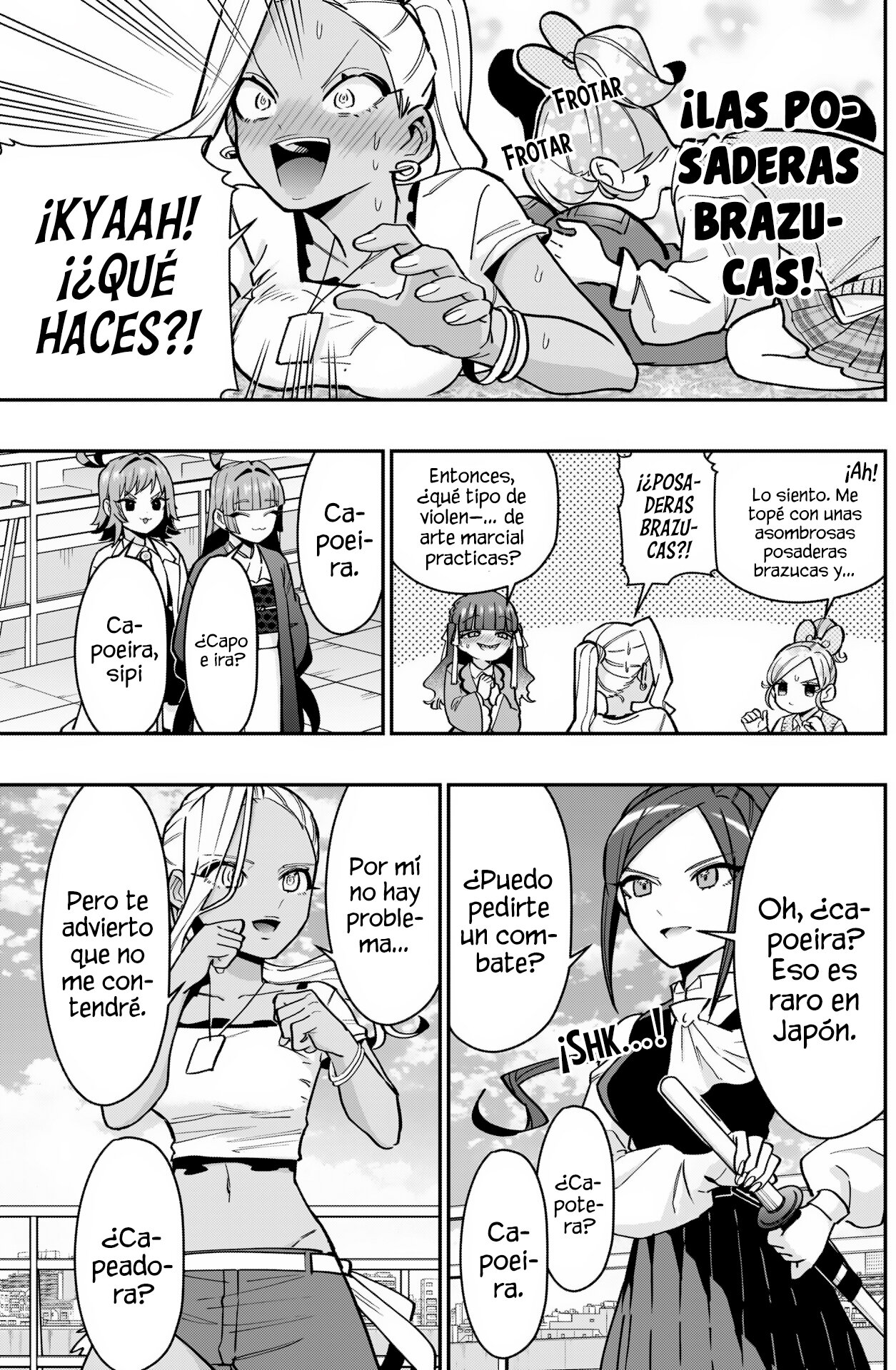 Kimi no koto ga Dai Dai Dai Dai Daisuki na 100-nin no Kanojo Capitulo 133: Jugando con una chica capoeirista página 6
