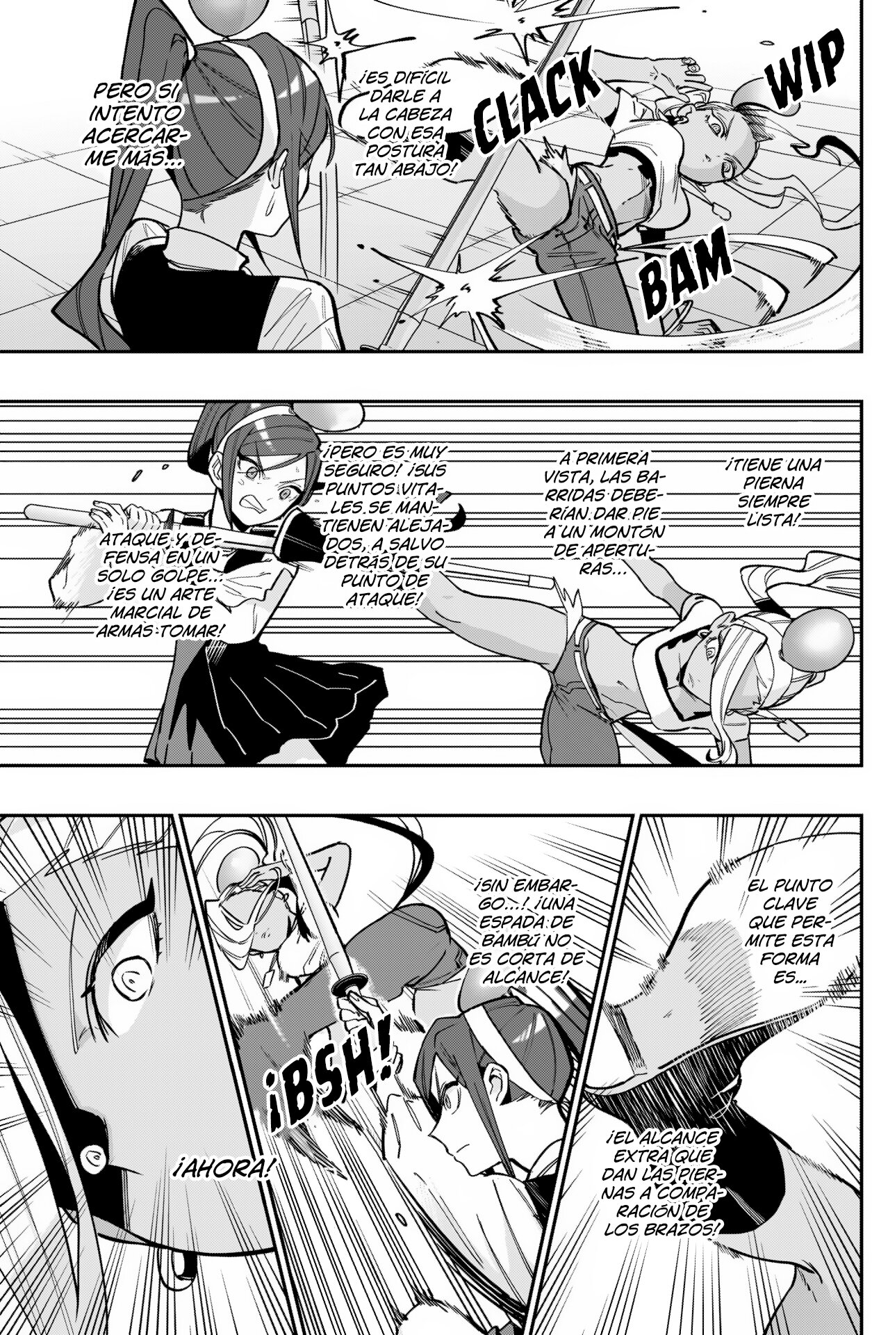 Kimi no koto ga Dai Dai Dai Dai Daisuki na 100-nin no Kanojo Capitulo 133: Jugando con una chica capoeirista página 8