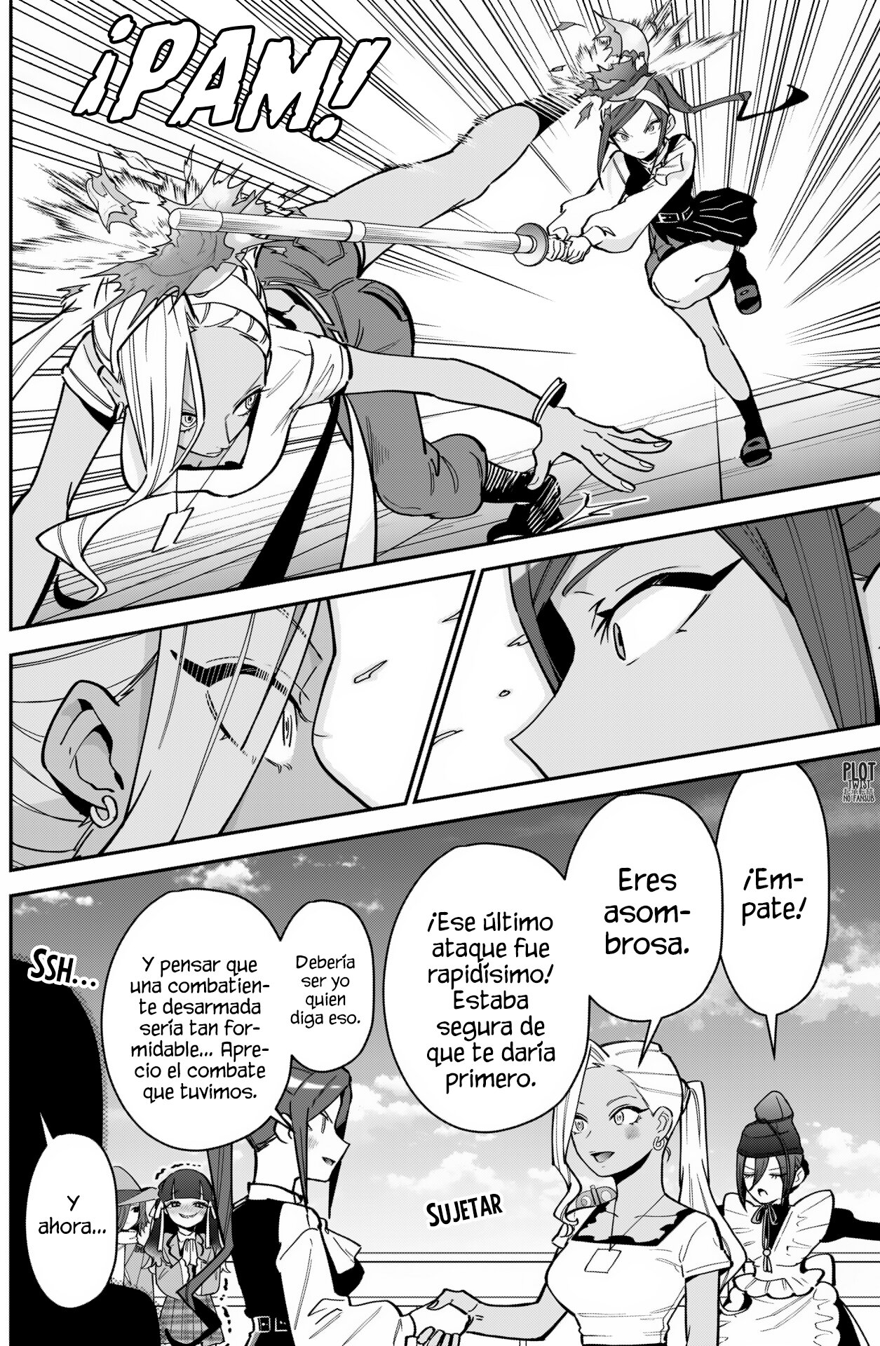 Kimi no koto ga Dai Dai Dai Dai Daisuki na 100-nin no Kanojo Capitulo 133: Jugando con una chica capoeirista página 9