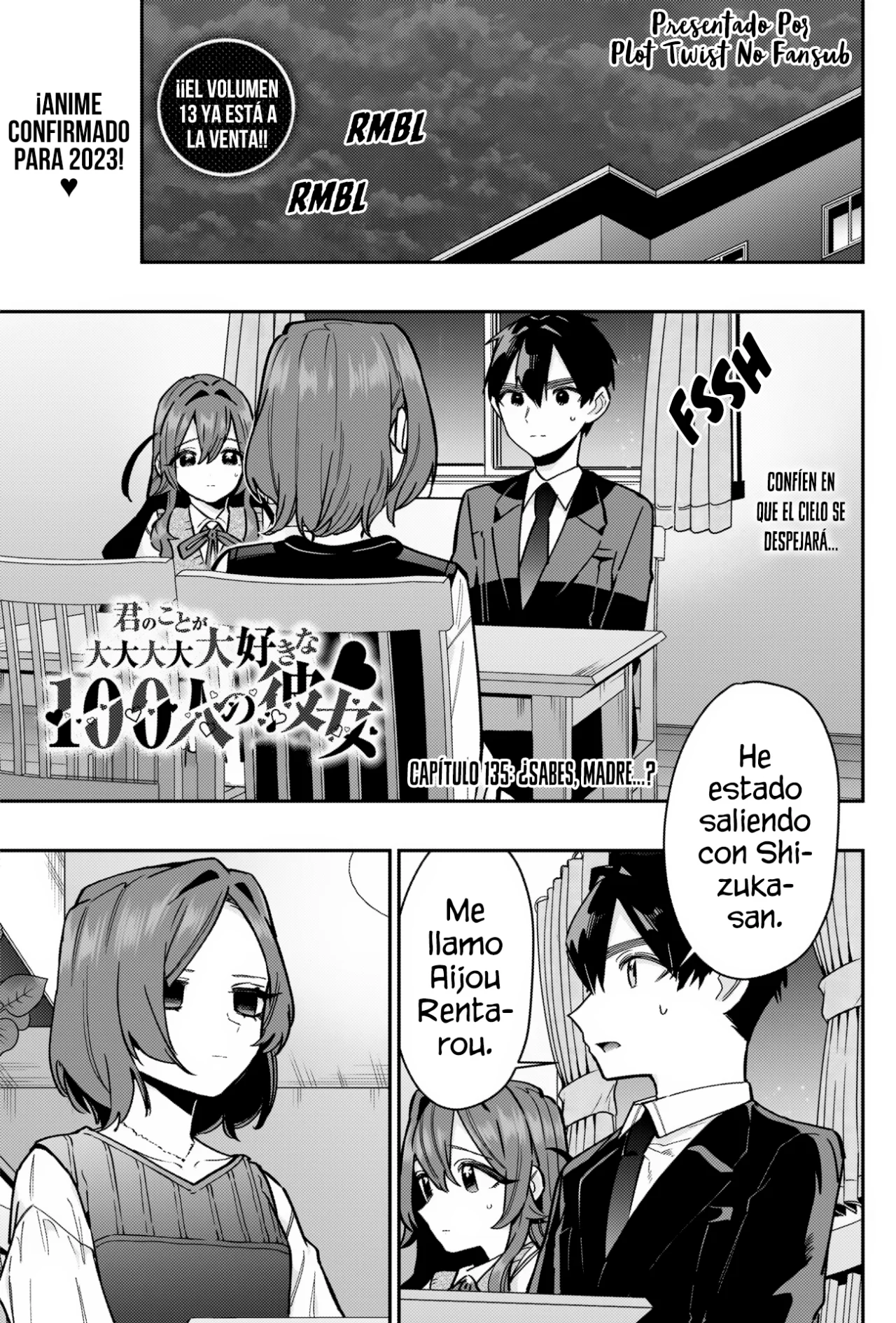 Kimi no koto ga Dai Dai Dai Dai Daisuki na 100-nin no Kanojo Capitulo 135: ¿Sabes, madre…? página 2
