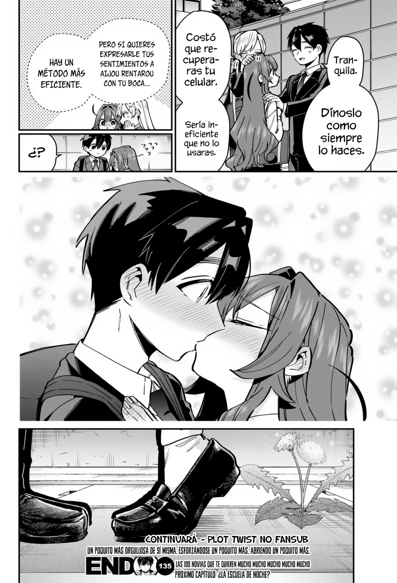 Kimi no koto ga Dai Dai Dai Dai Daisuki na 100-nin no Kanojo Capitulo 135: ¿Sabes, madre…? página 23