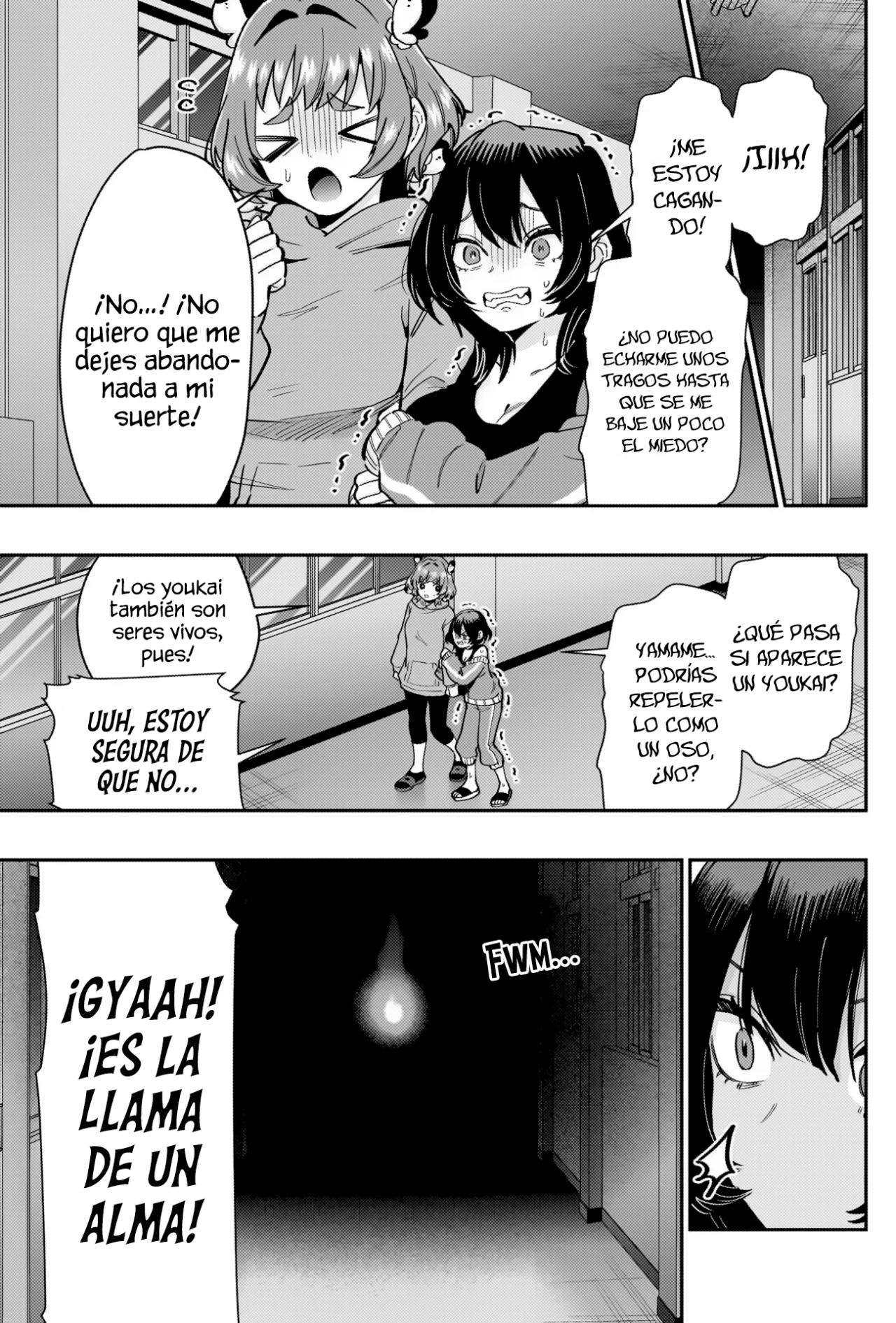Kimi no koto ga Dai Dai Dai Dai Daisuki na 100-nin no Kanojo Capitulo 136: La familia Rentarou y la historia del fantasma de la escuela página 14