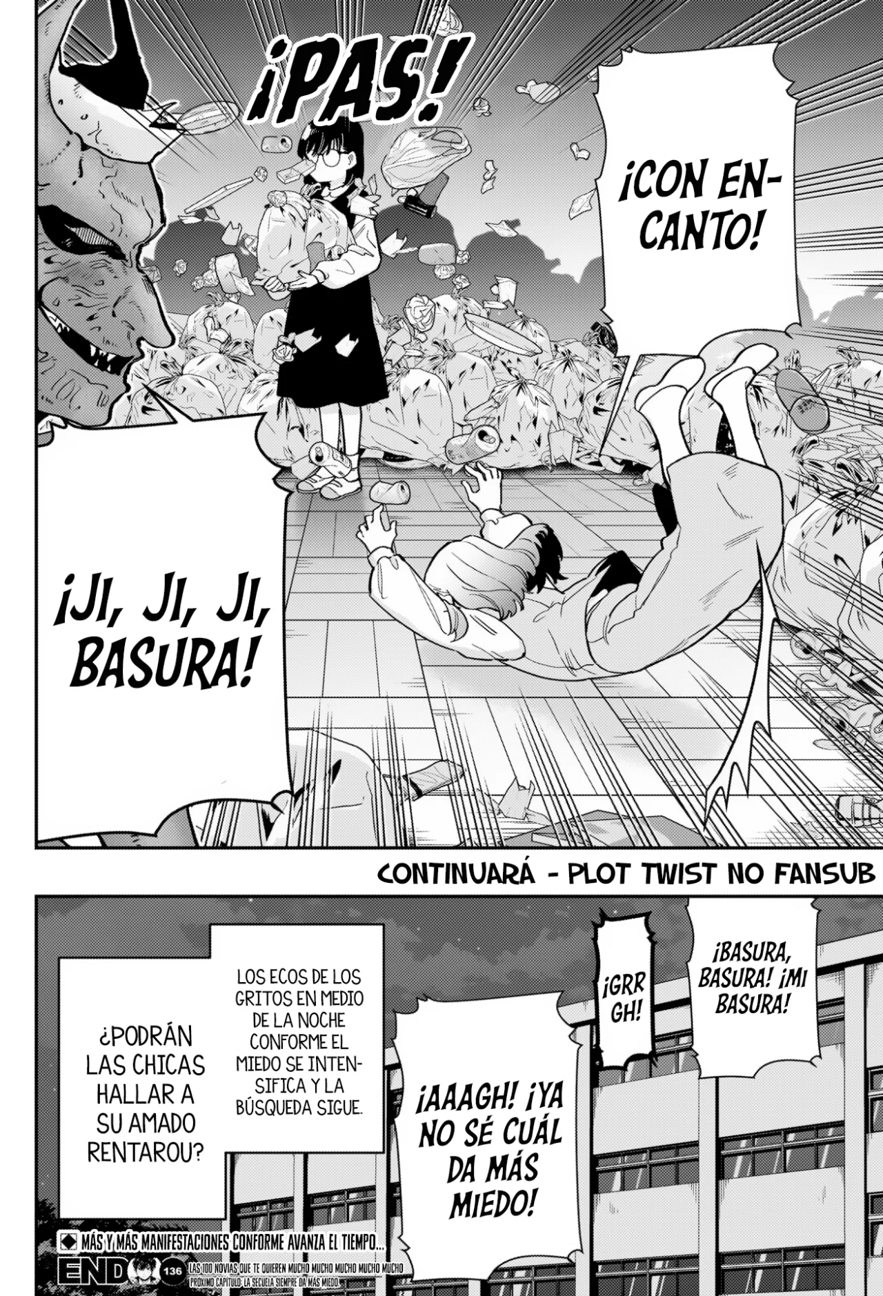 Kimi no koto ga Dai Dai Dai Dai Daisuki na 100-nin no Kanojo Capitulo 136: La familia Rentarou y la historia del fantasma de la escuela página 21