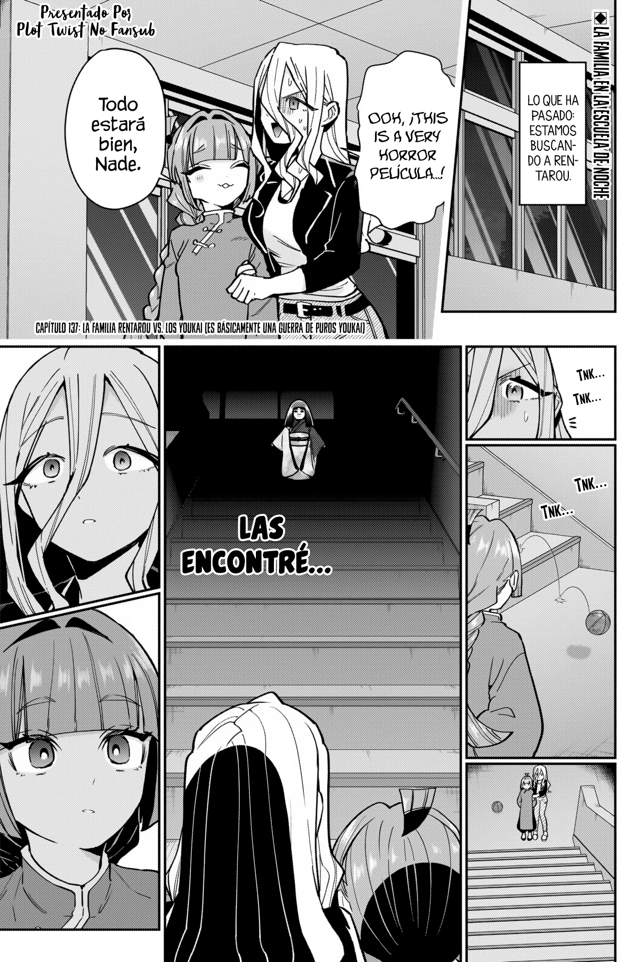 Kimi no koto ga Dai Dai Dai Dai Daisuki na 100-nin no Kanojo Capitulo 137: La familia Rentarou Vs. Los Youkai (Es básicamente una guerra de puros Youkai) página 2