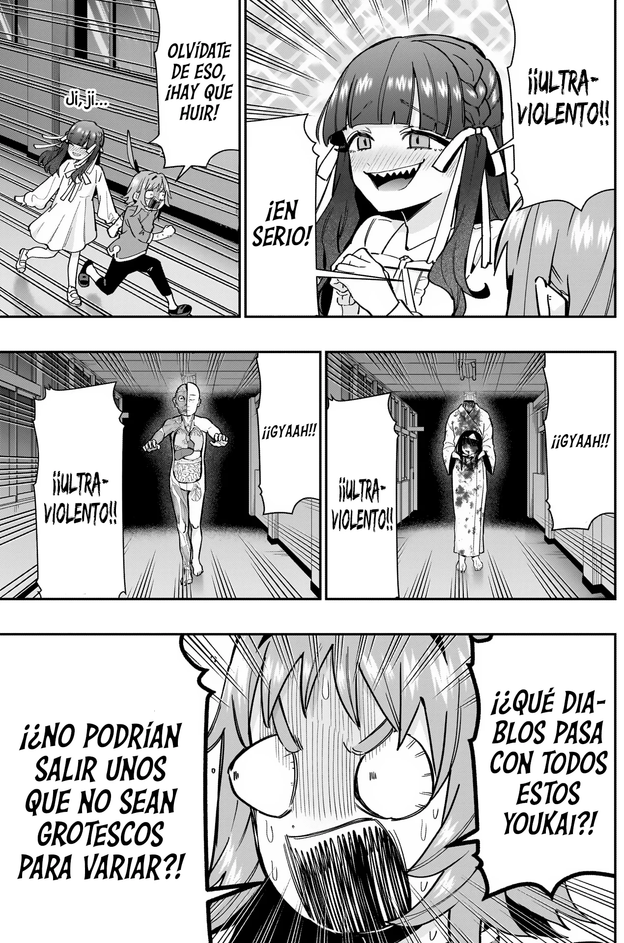 Kimi no koto ga Dai Dai Dai Dai Daisuki na 100-nin no Kanojo Capitulo 137: La familia Rentarou Vs. Los Youkai (Es básicamente una guerra de puros Youkai) página 8