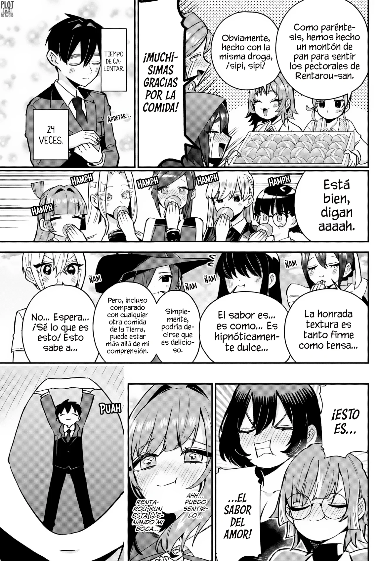 Kimi no koto ga Dai Dai Dai Dai Daisuki na 100-nin no Kanojo Capitulo 139: El Festival del Pan de la Novia de Primavera de las 100 novias página 18