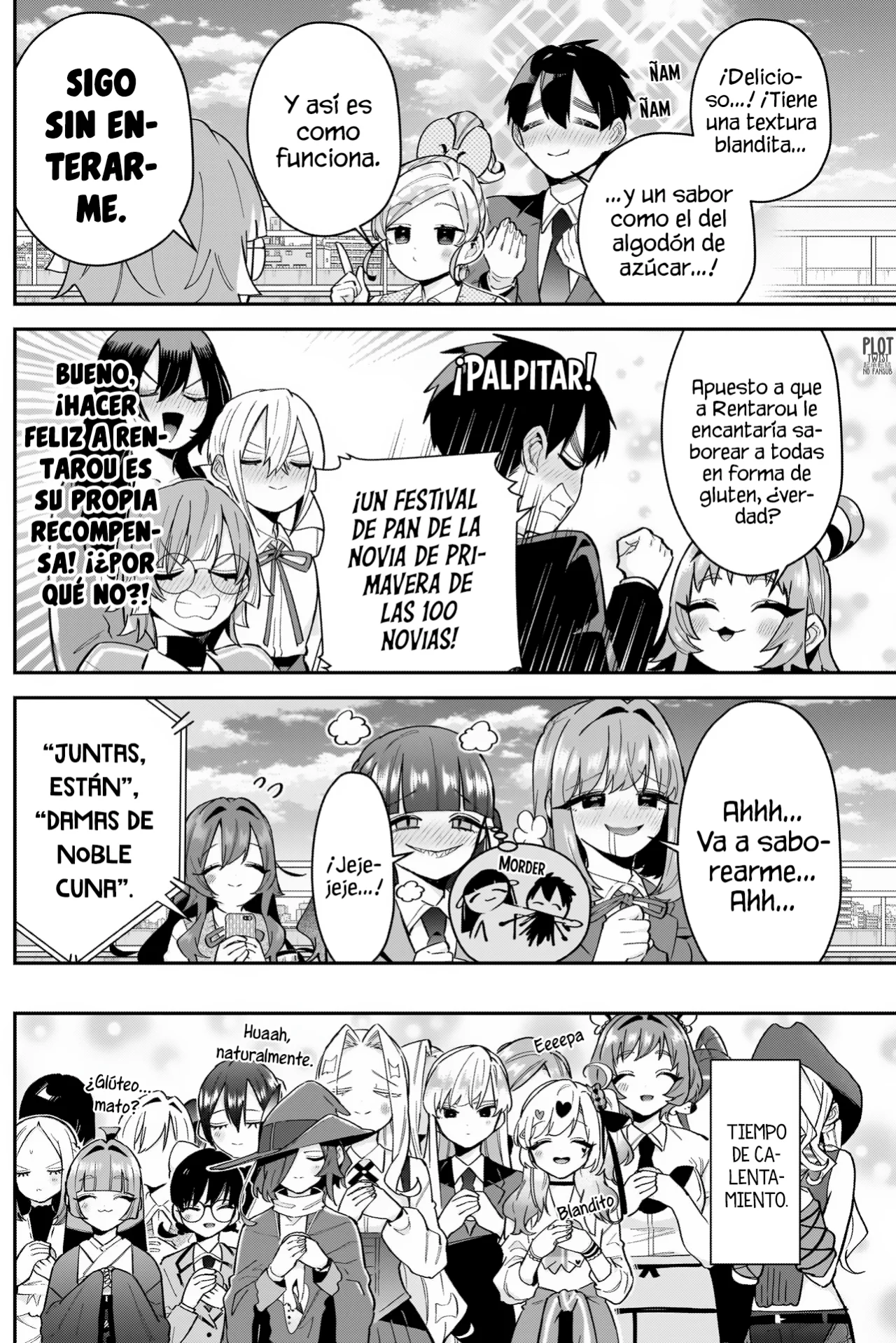 Kimi no koto ga Dai Dai Dai Dai Daisuki na 100-nin no Kanojo Capitulo 139: El Festival del Pan de la Novia de Primavera de las 100 novias página 5