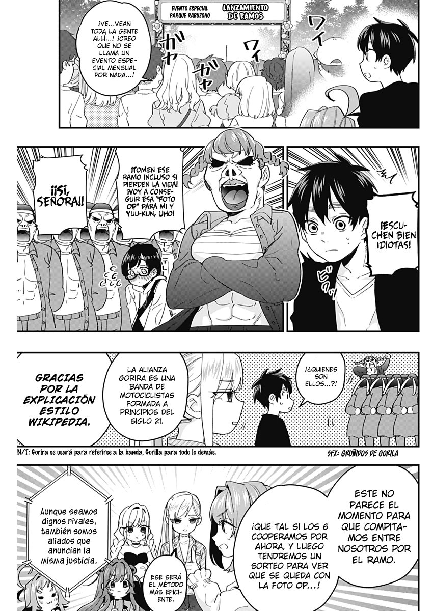 Kimi no koto ga Dai Dai Dai Dai Daisuki na 100-nin no Kanojo Capitulo 14: La guerra santa llena de amor y el alma página 4