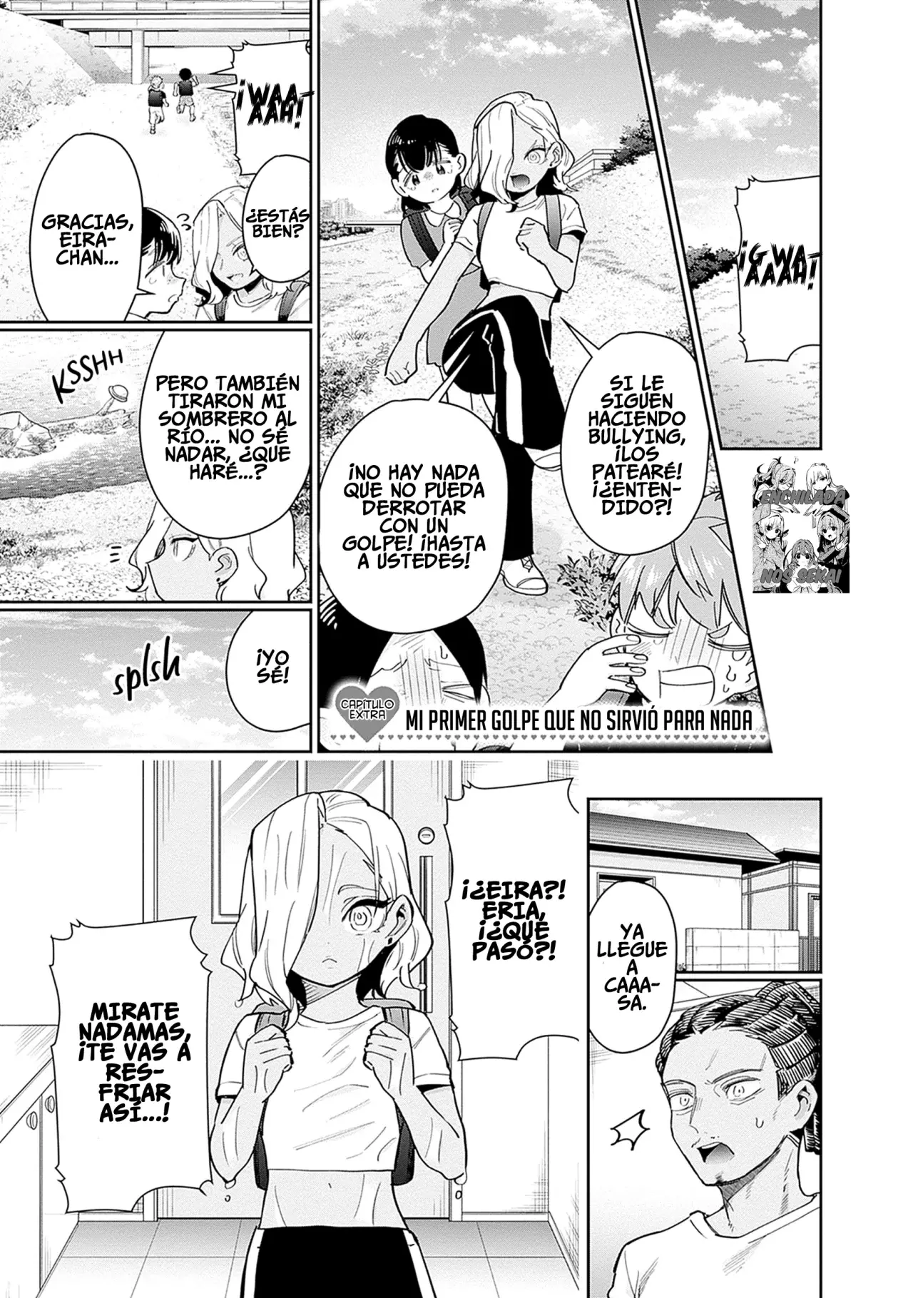 Kimi no koto ga Dai Dai Dai Dai Daisuki na 100-nin no Kanojo Capitulo 140.5: Mi primer golpe que no sirvió para nada página 12
