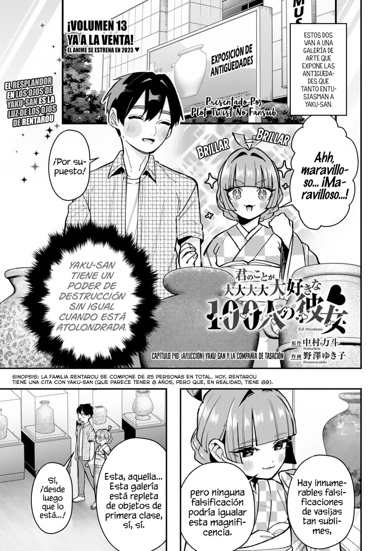 Kimi no koto ga Dai Dai Dai Dai Daisuki na 100-nin no Kanojo Capitulo 140: ¡Aflicción! Yaku-san y la compañía de tasación página 2