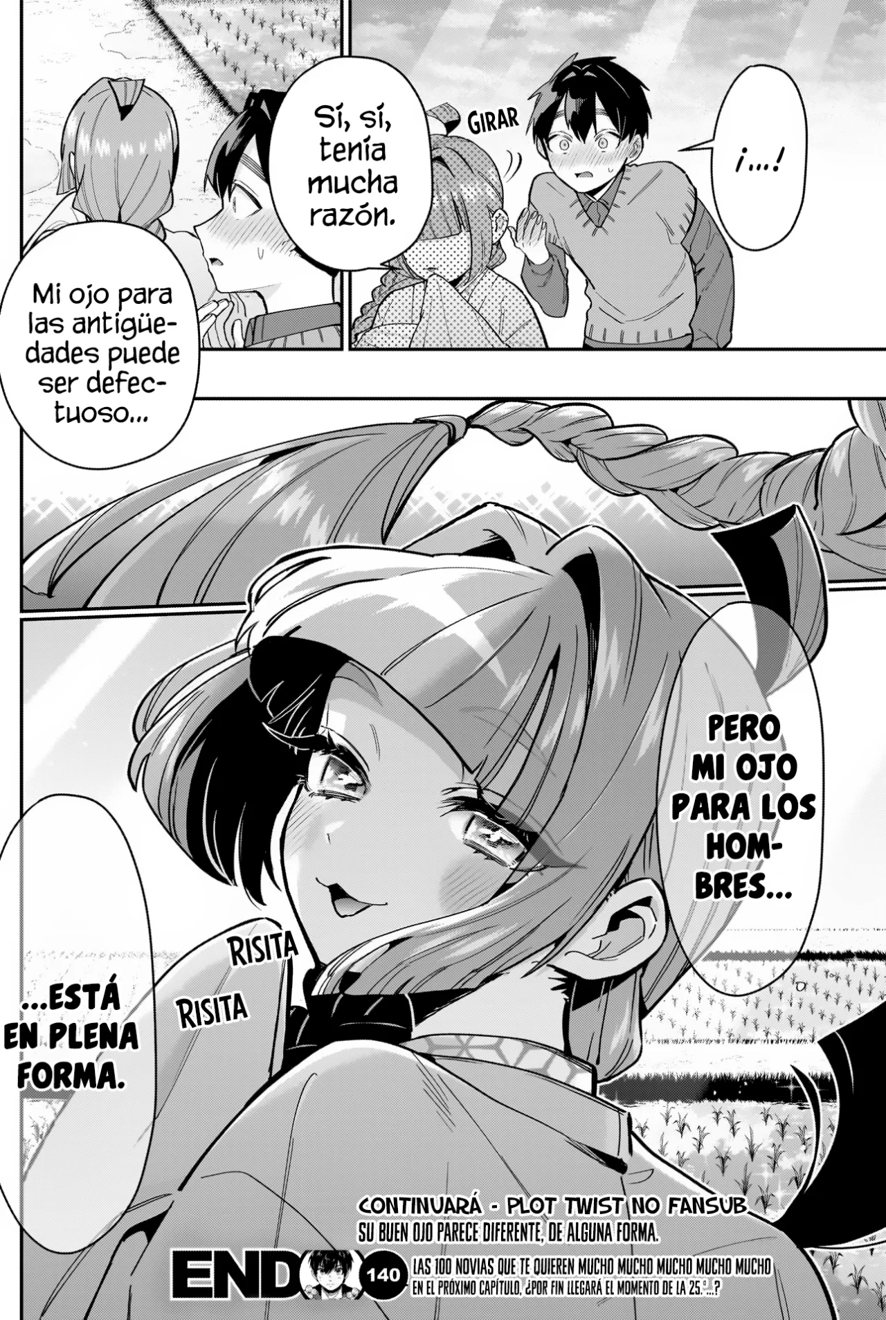 Kimi no koto ga Dai Dai Dai Dai Daisuki na 100-nin no Kanojo Capitulo 140: ¡Aflicción! Yaku-san y la compañía de tasación página 22