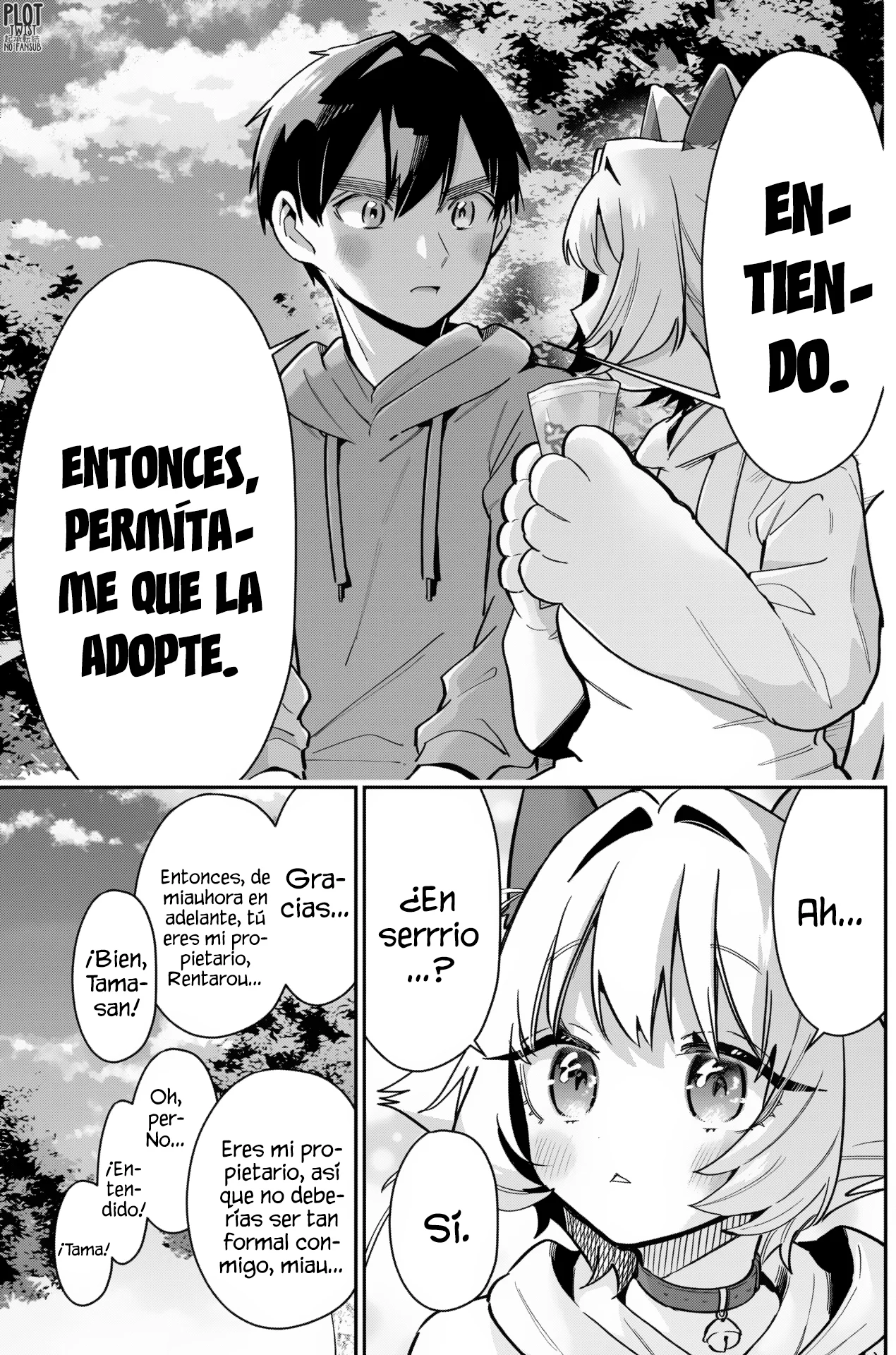 Kimi no koto ga Dai Dai Dai Dai Daisuki na 100-nin no Kanojo Capitulo 141: La gata que quiere ser adoptada página 14