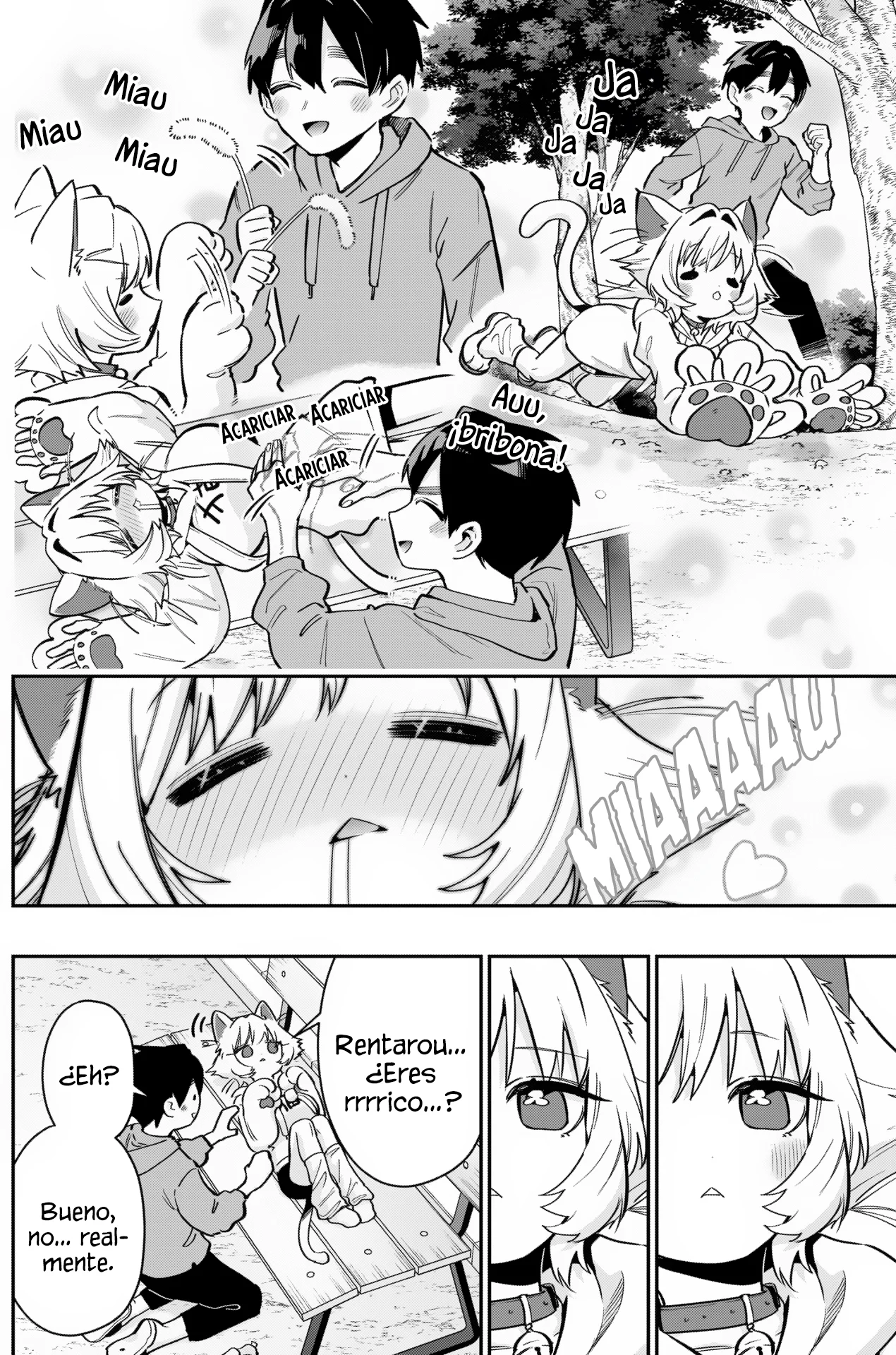 Kimi no koto ga Dai Dai Dai Dai Daisuki na 100-nin no Kanojo Capitulo 141: La gata que quiere ser adoptada página 15