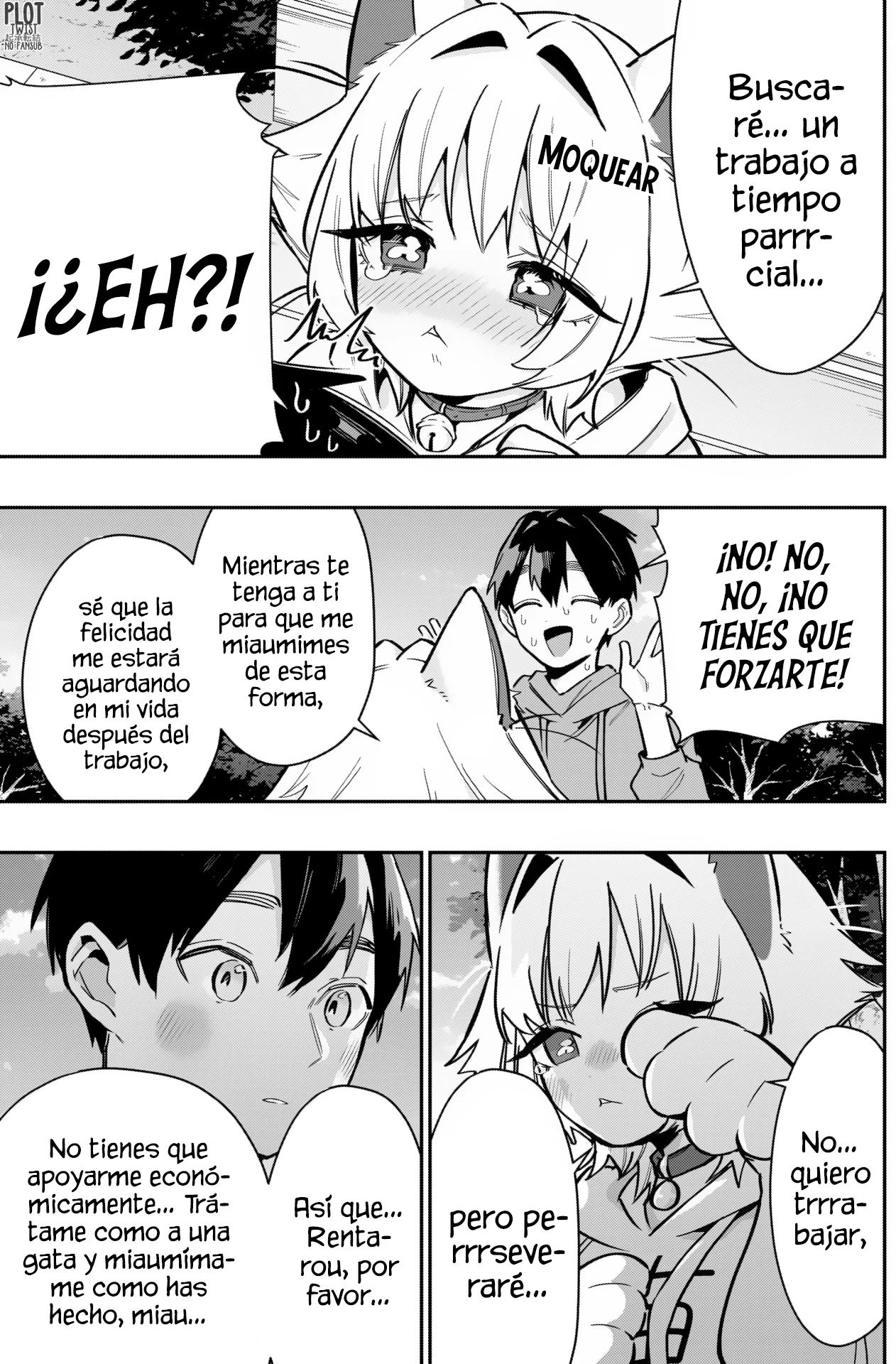 Kimi no koto ga Dai Dai Dai Dai Daisuki na 100-nin no Kanojo Capitulo 141: La gata que quiere ser adoptada página 20