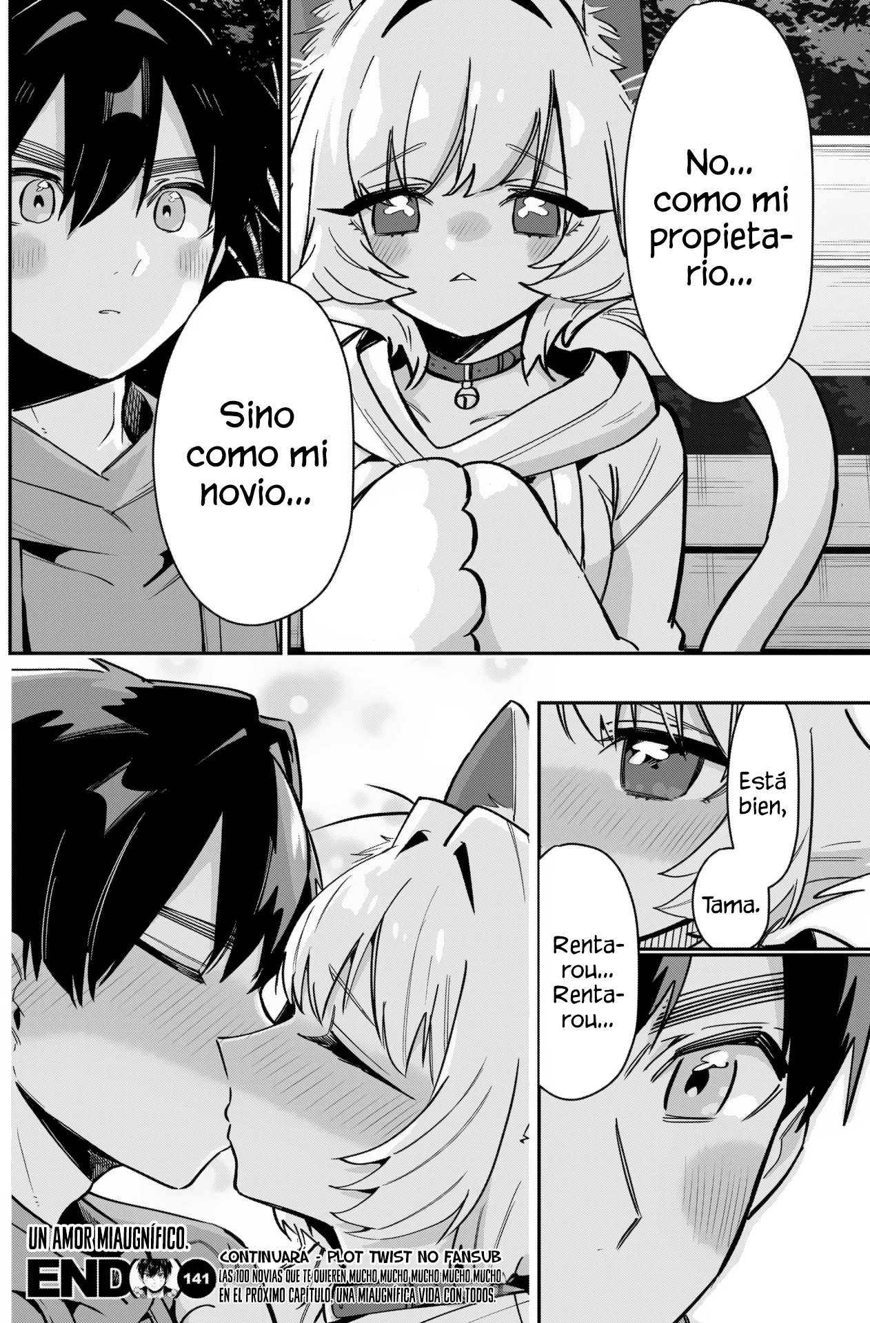Kimi no koto ga Dai Dai Dai Dai Daisuki na 100-nin no Kanojo Capitulo 141: La gata que quiere ser adoptada página 21