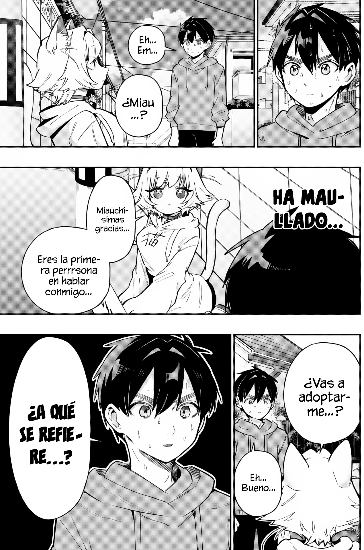 Kimi no koto ga Dai Dai Dai Dai Daisuki na 100-nin no Kanojo Capitulo 141: La gata que quiere ser adoptada página 4
